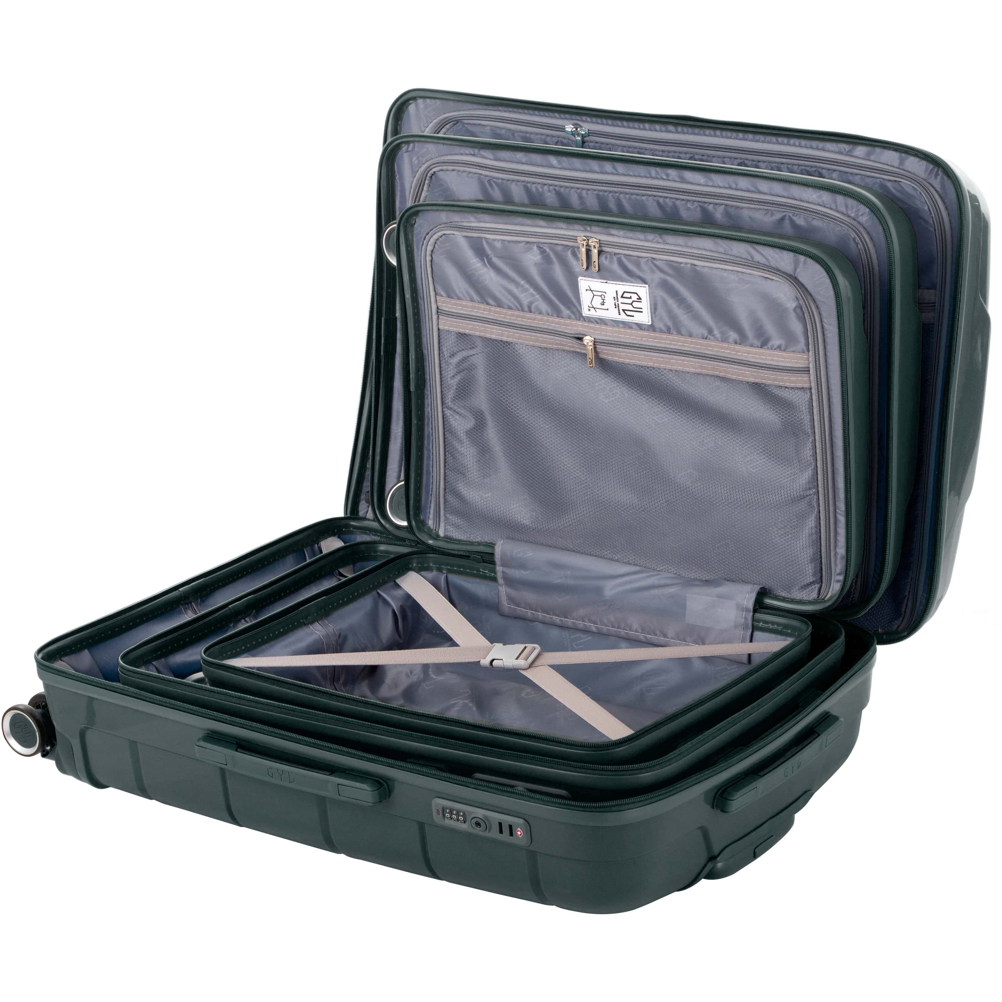 SET DE 3 VALISES RIGIDES Sapin CH3 (TAILLES S, M, L)