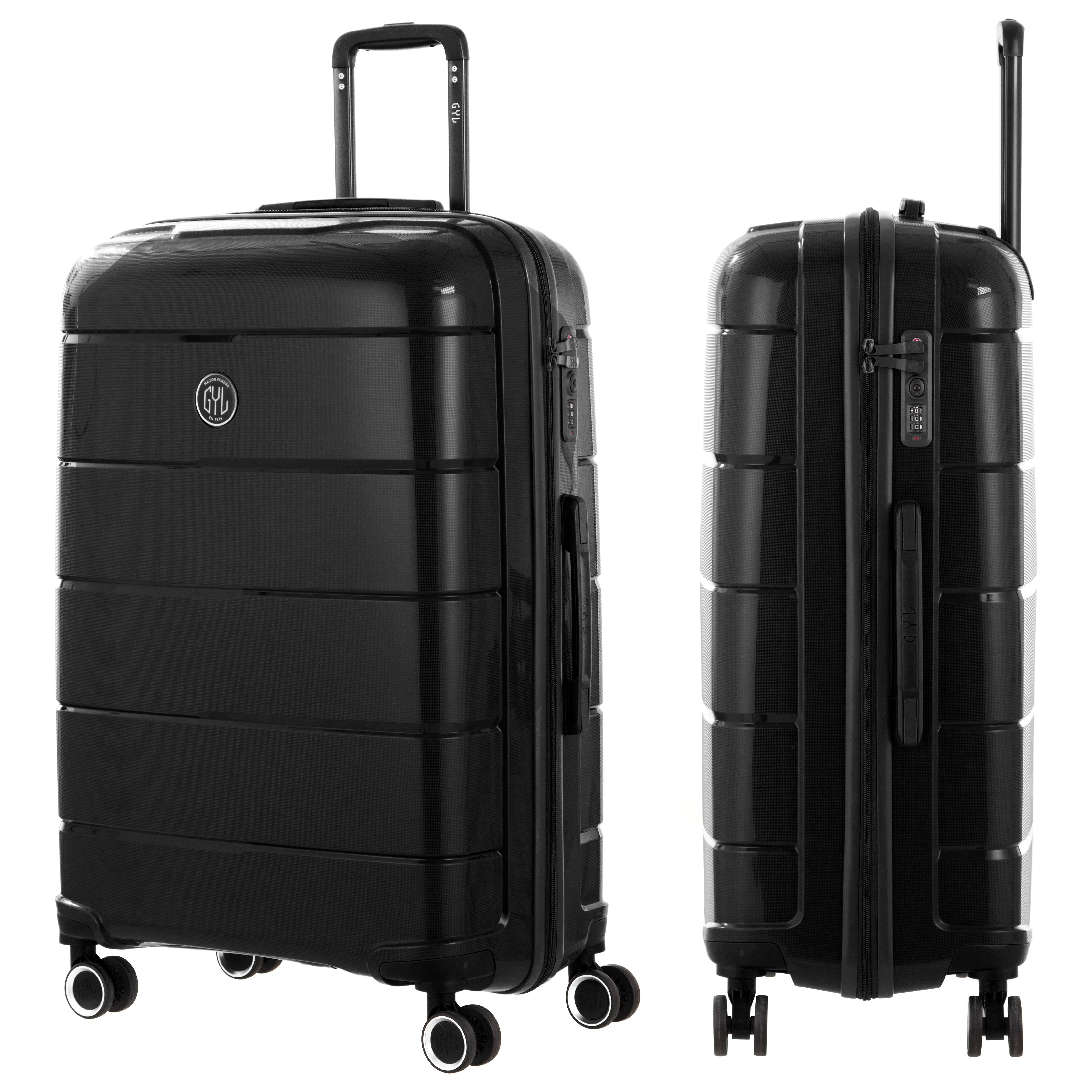 VALISE RIGIDE BLACK CH3 GRANDE (TAILLE L)