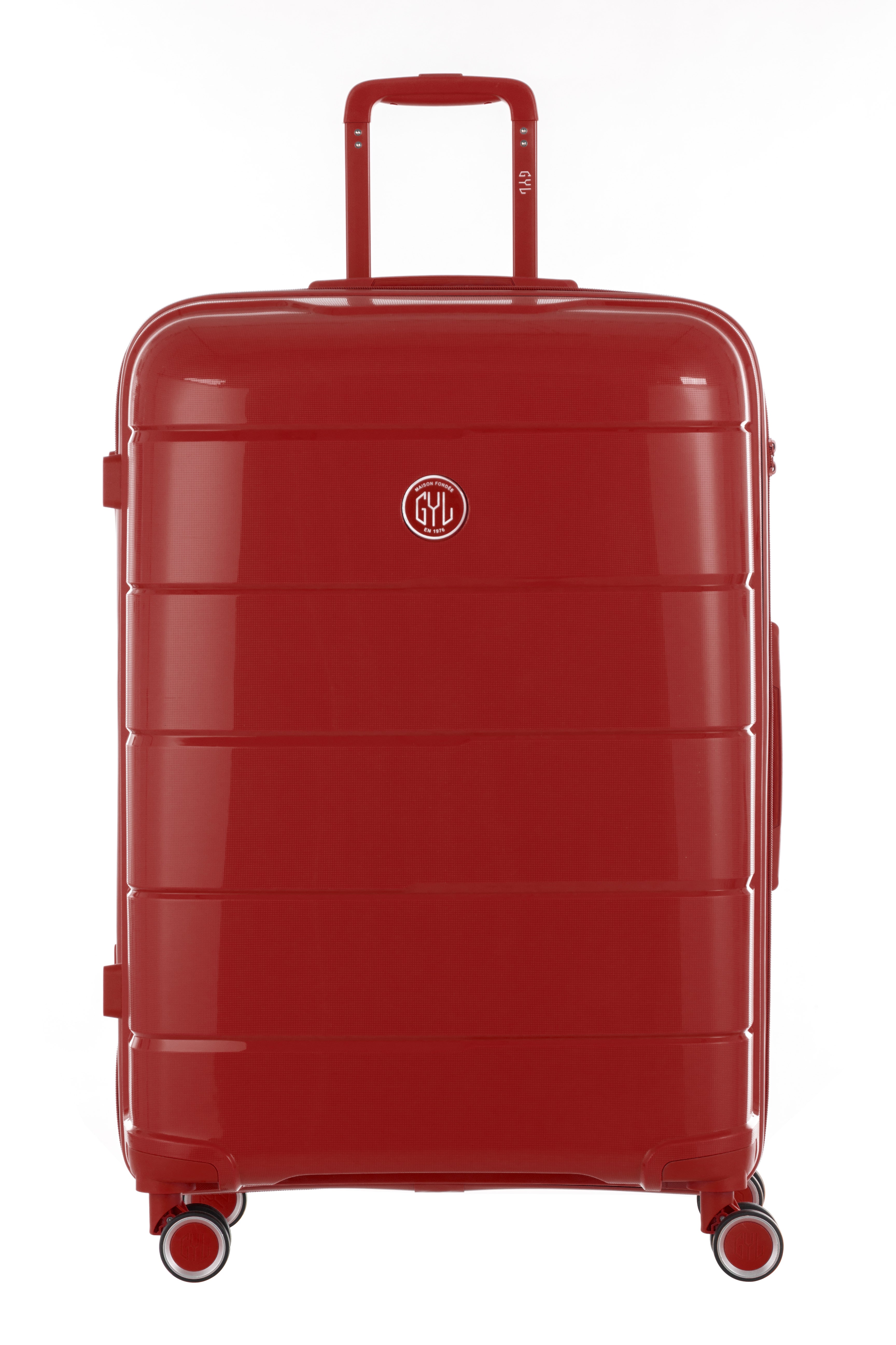 GRANDE VALISE DARK RED CH3