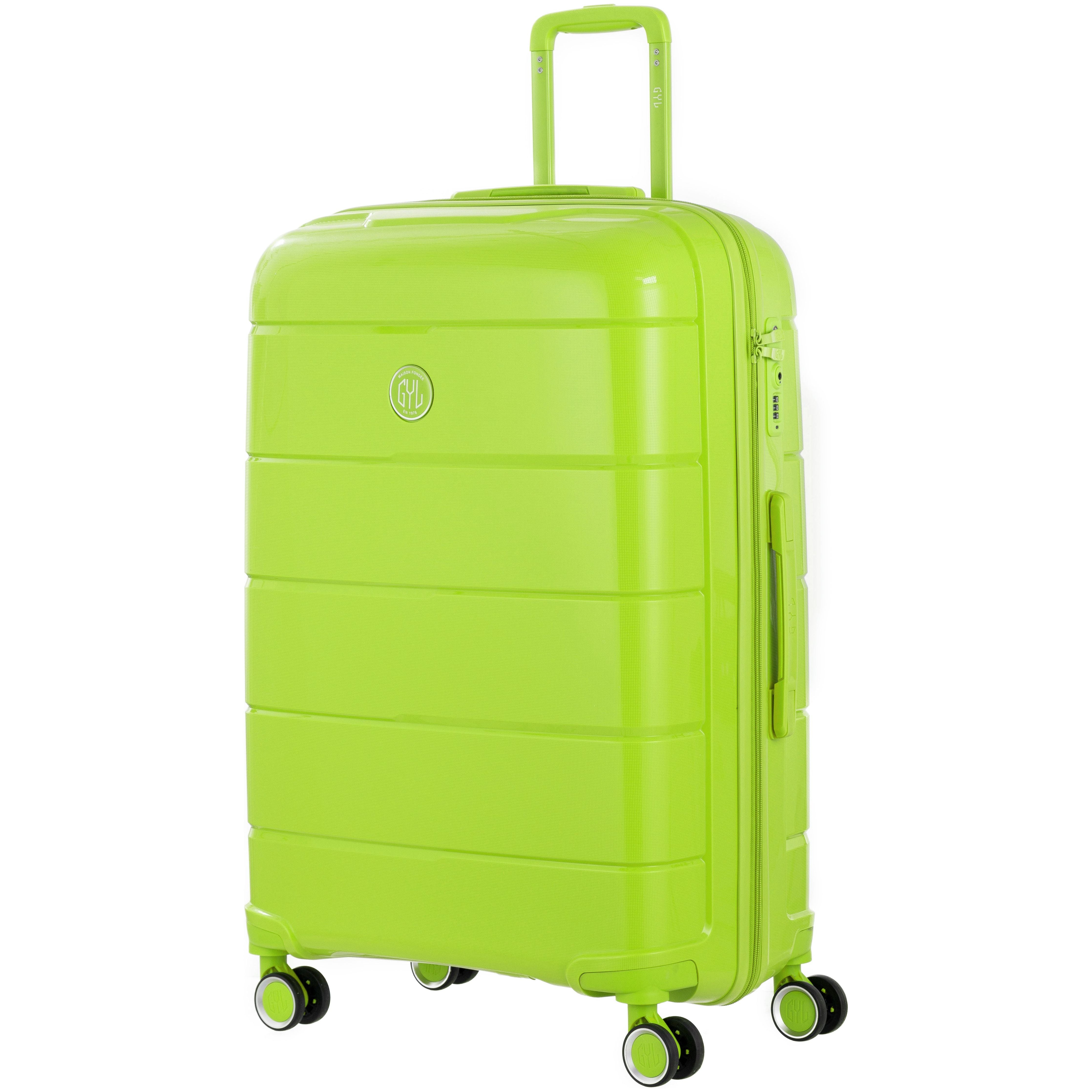 VALISE RIGIDE LIME CH3 GRANDE (TAILLE L)