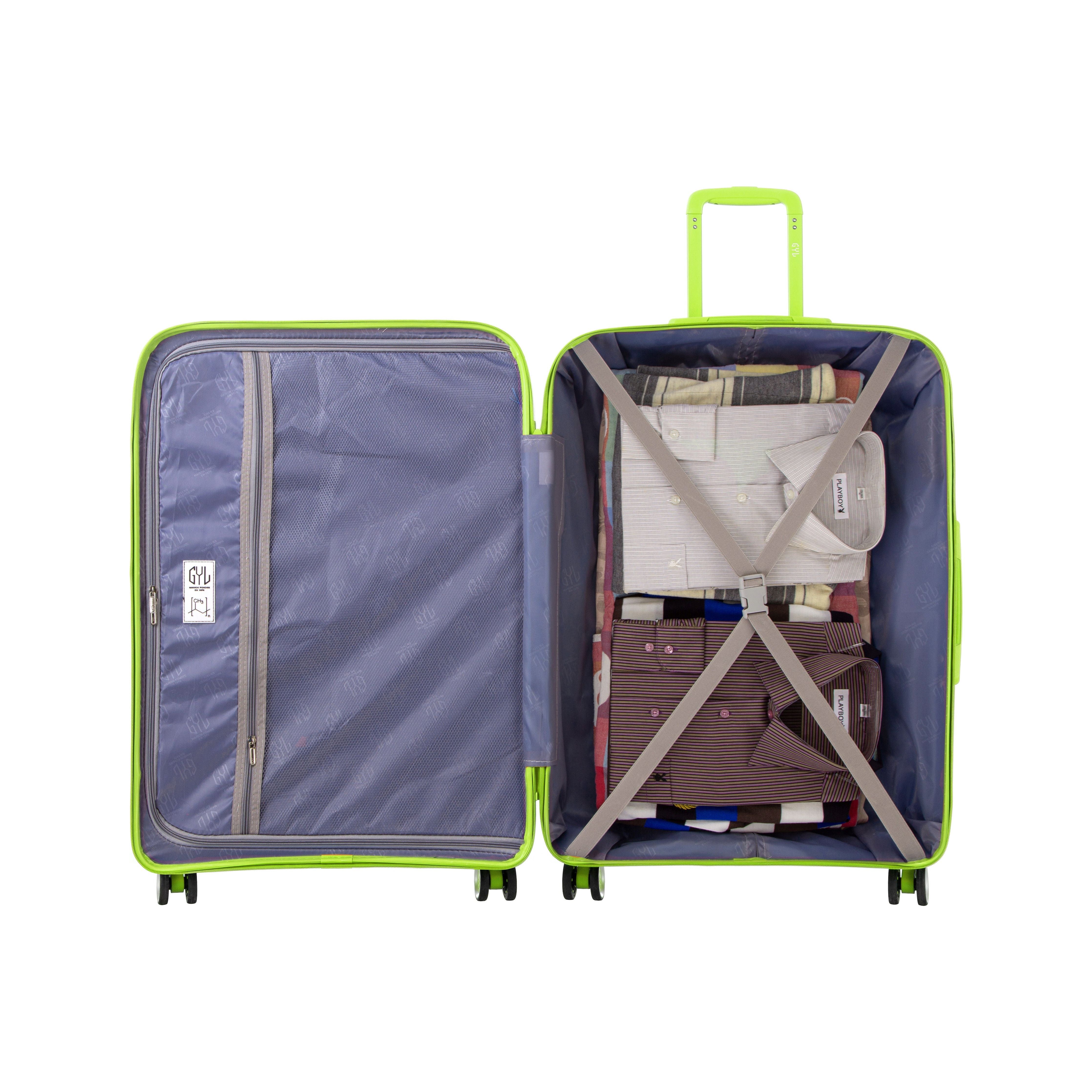 GRANDE VALISE LIME CH3