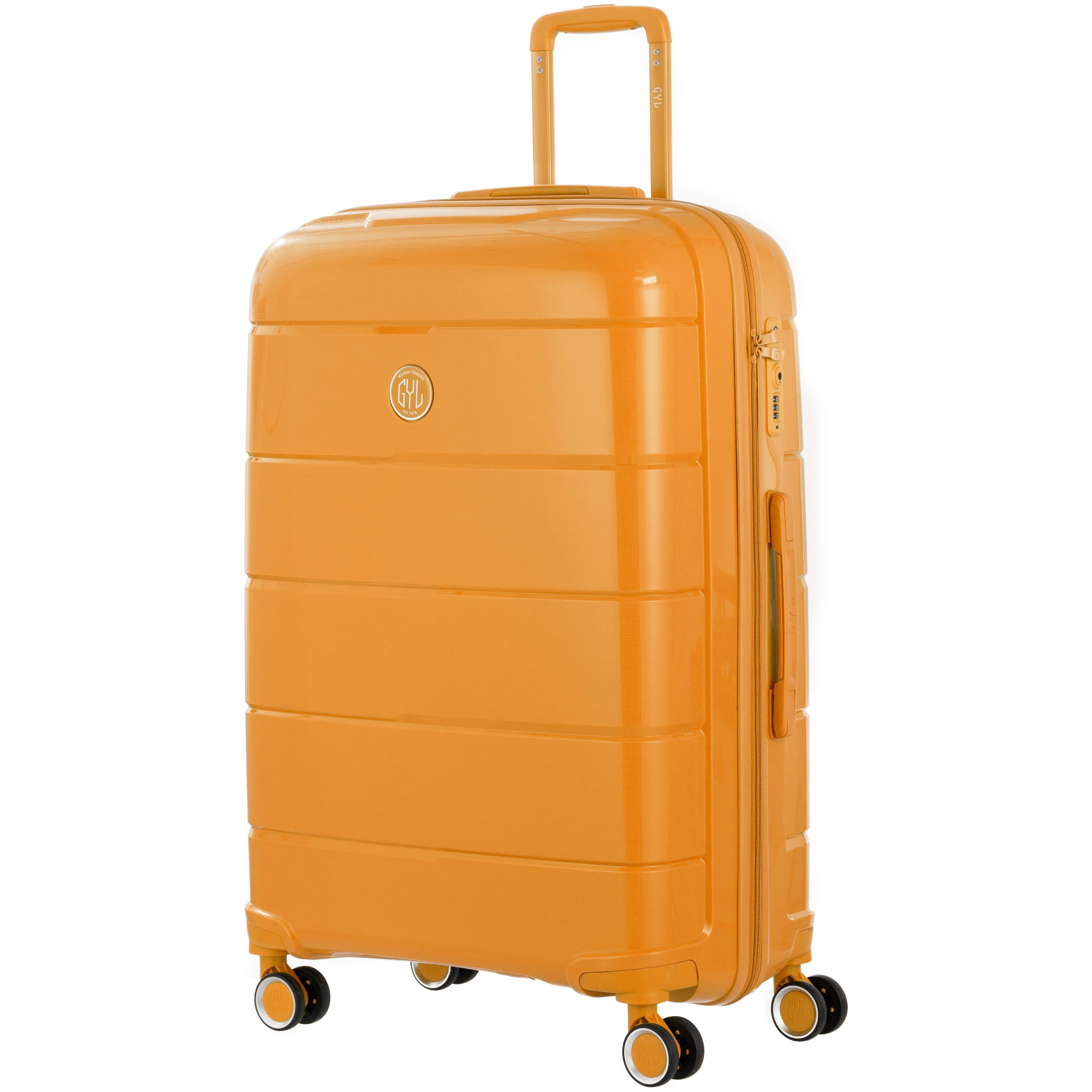 VALISE RIGIDE DARK YELLOW CH3 GRANDE (TAILLE L)