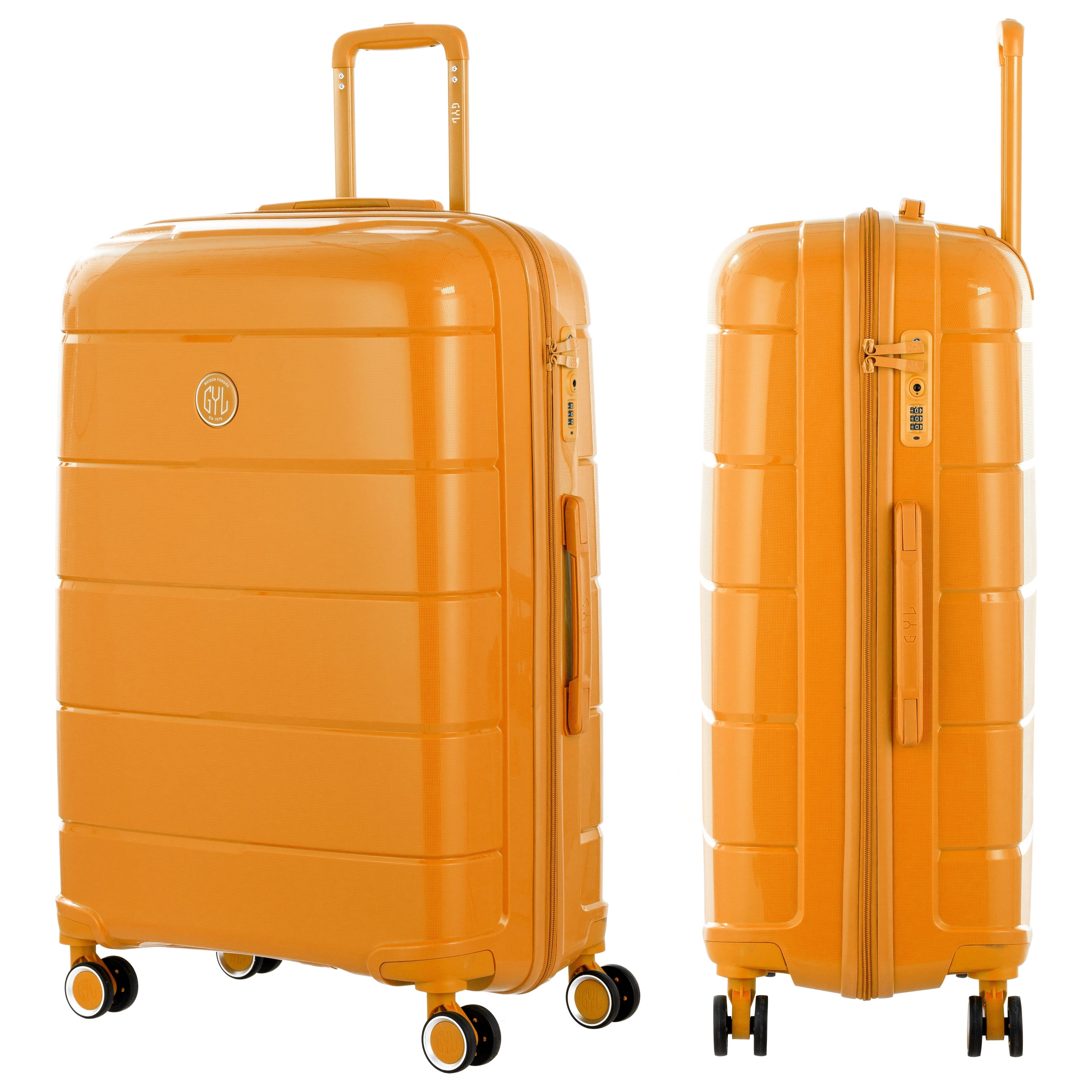 VALISE RIGIDE DARK YELLOW CH3 GRANDE (TAILLE L)