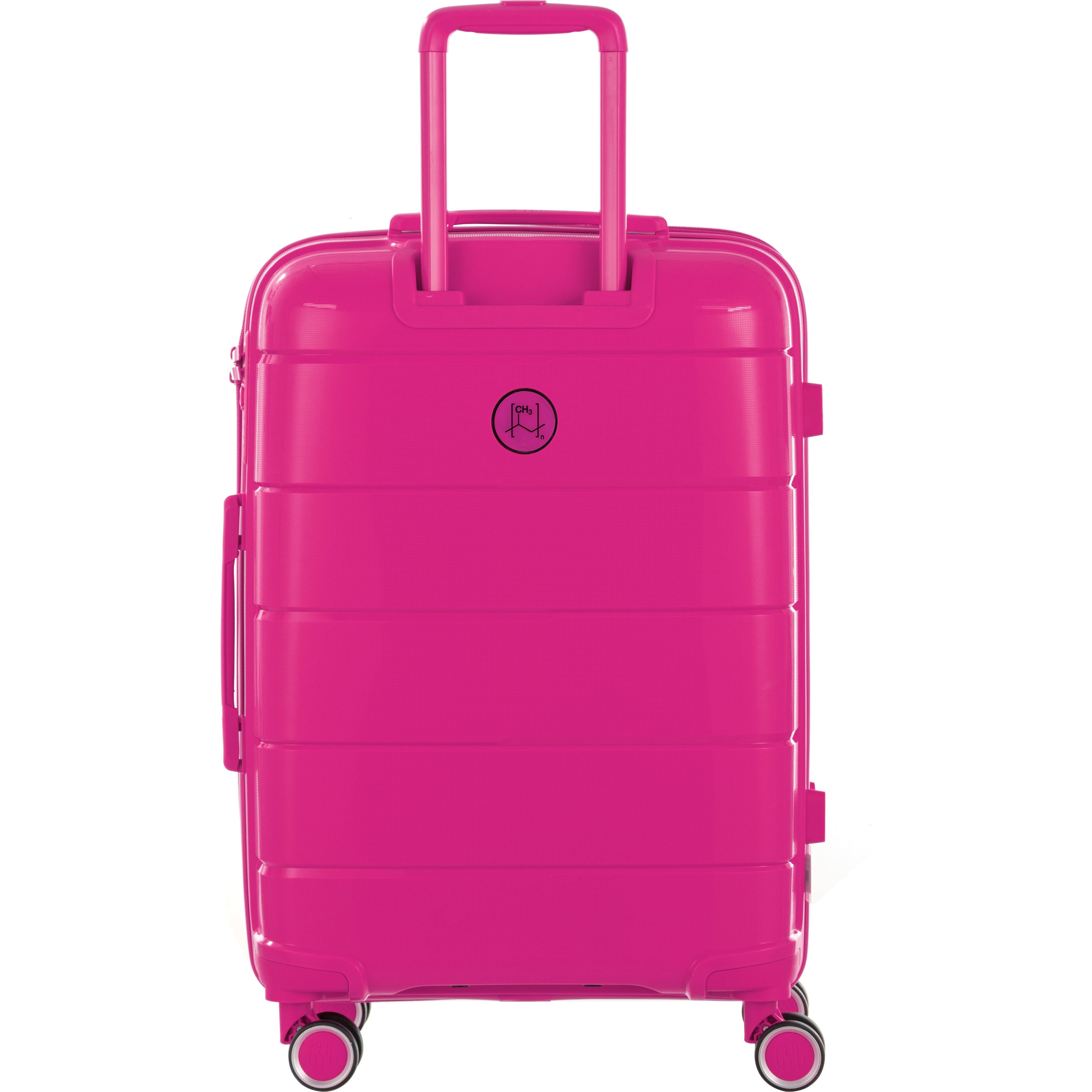 VALISE MOYENNE FUSHIA CH3