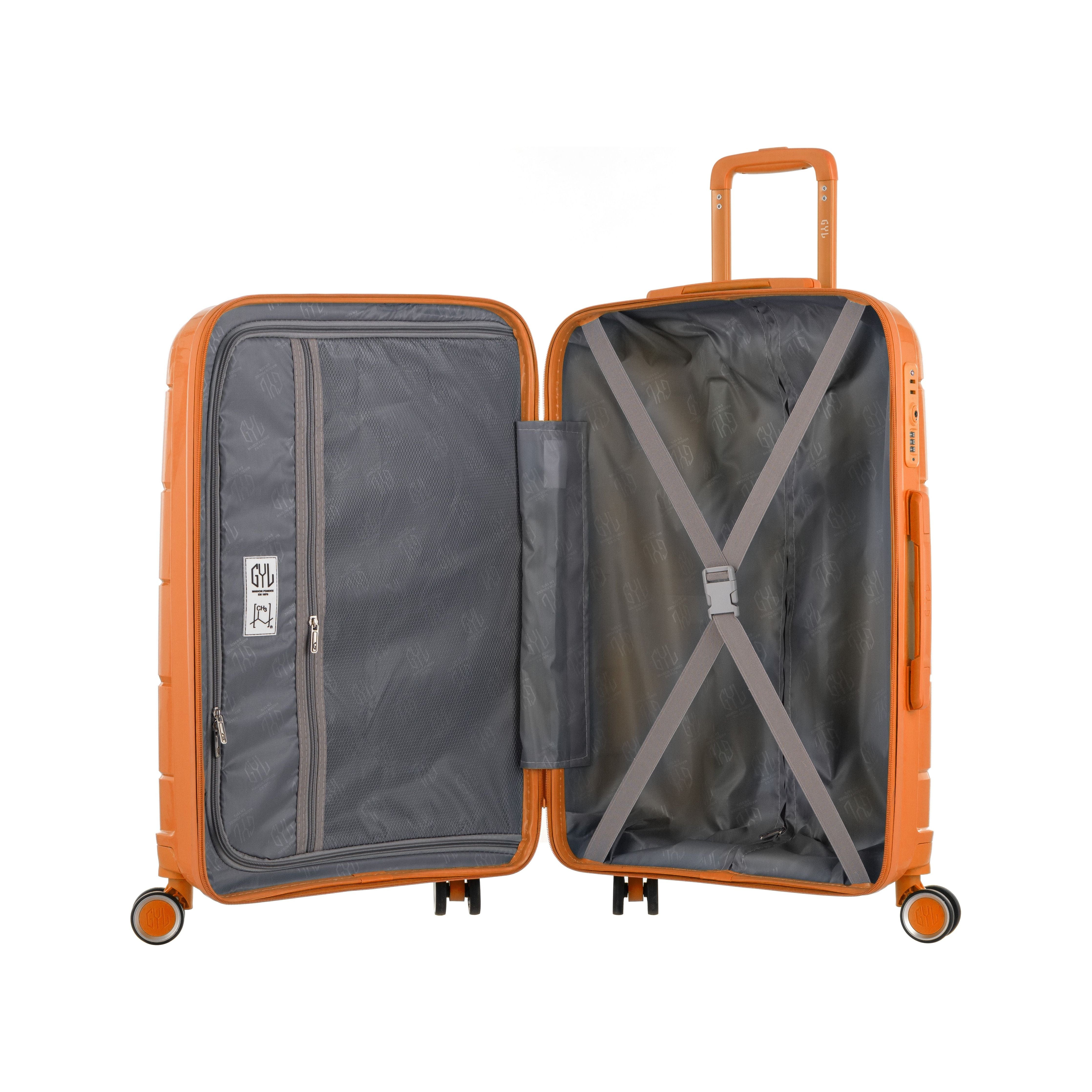 VALISE MOYENNE ORANGE CH3