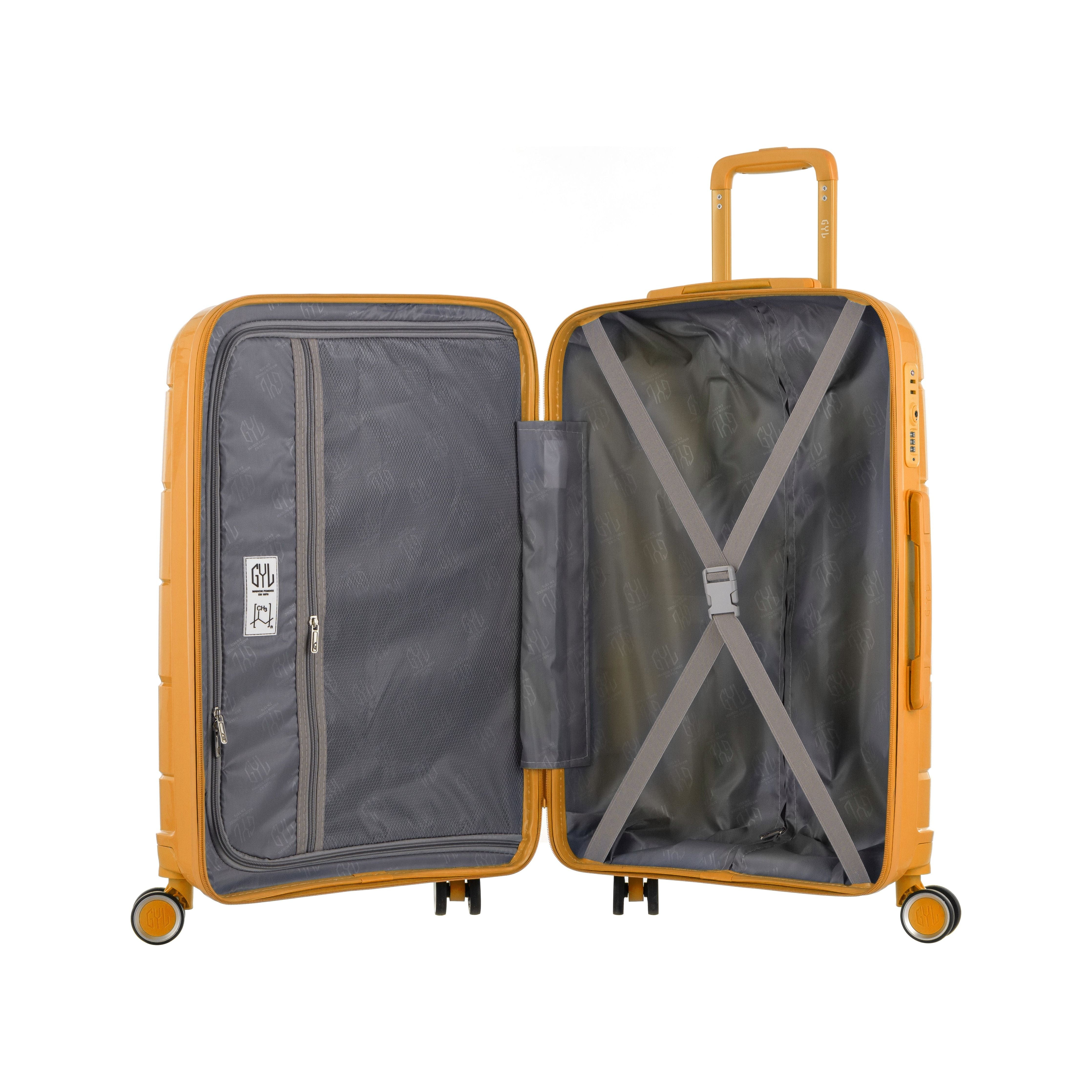 VALISE MOYENNE YELLOW CH3