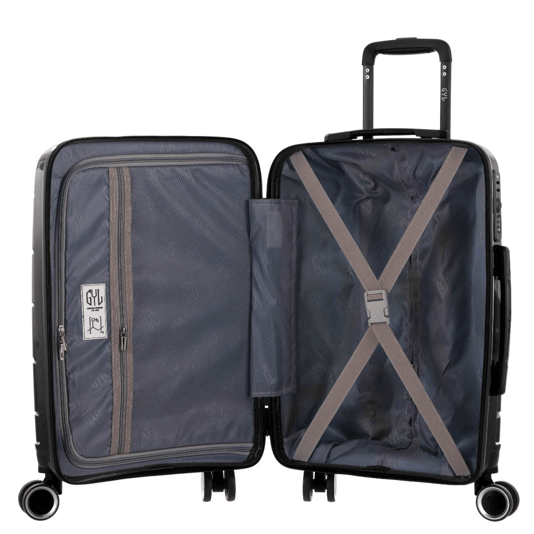 VALISE RIGIDE BLACK CH3 CABINE (TAILLE S)