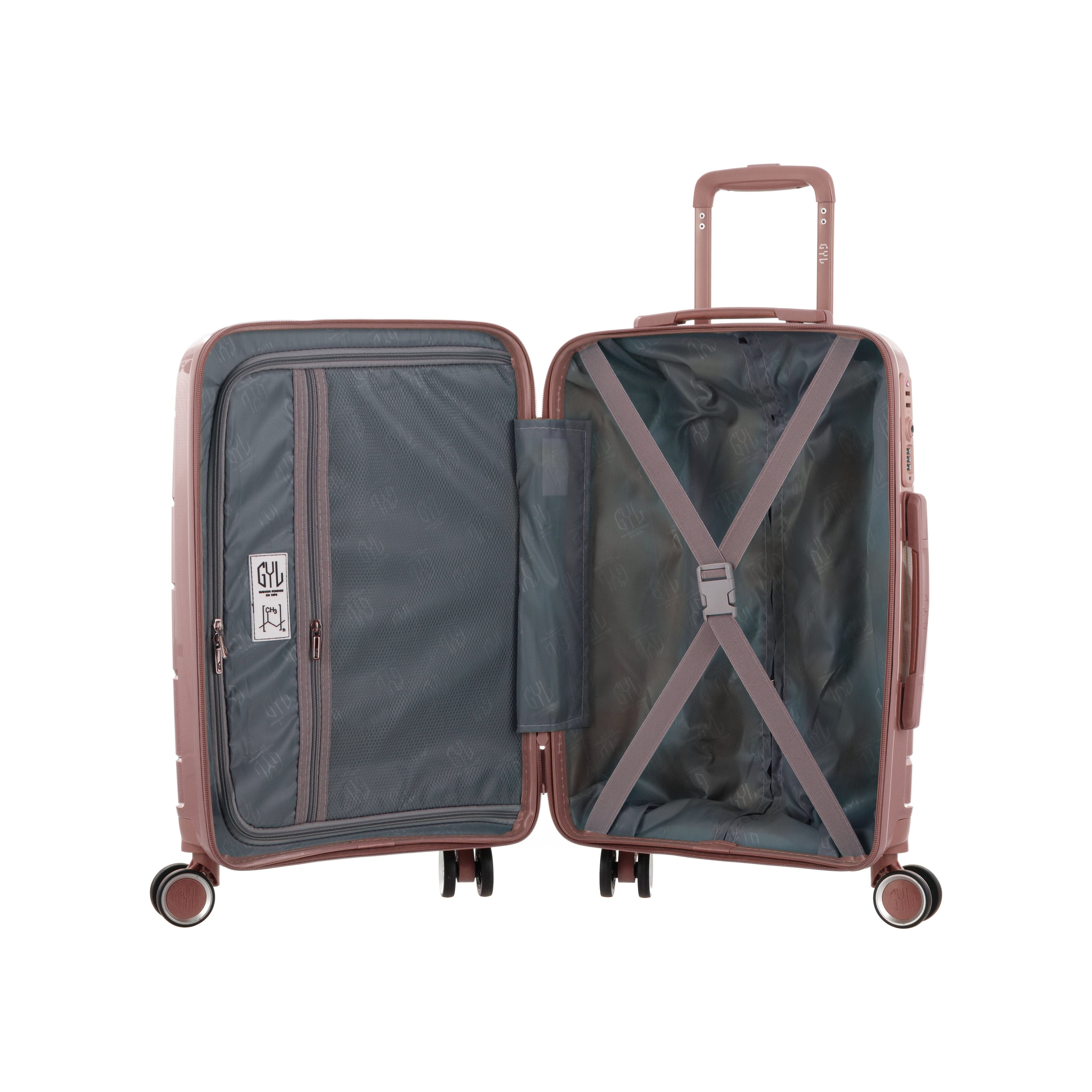 VALISE CABINE PINK GOLD CH3