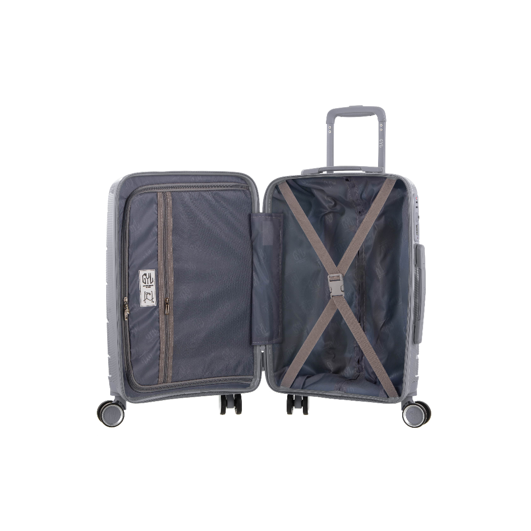 VALISE RIGIDE SILVER CH3 MOYENNE (TAILLE M)