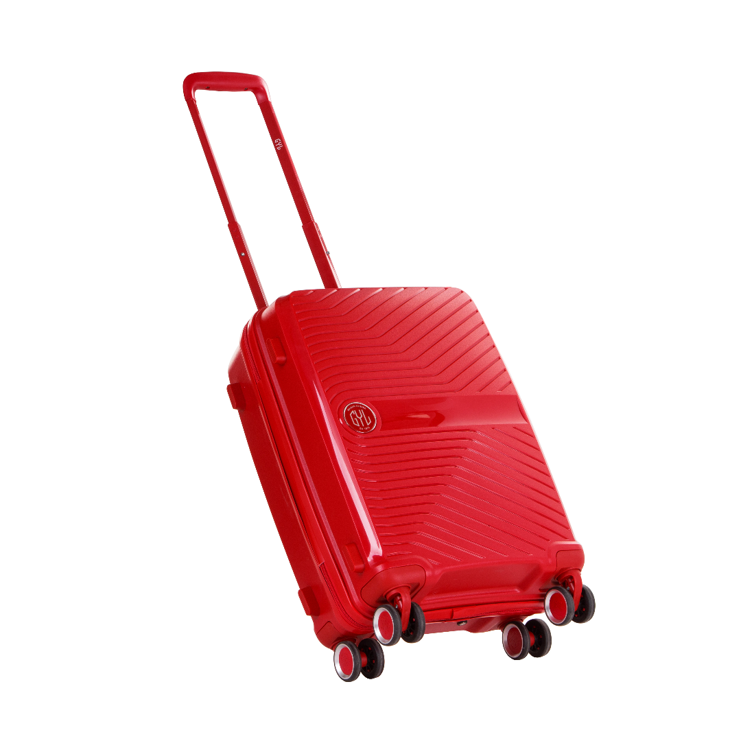 SET DE 3 VALISES RIGIDES Red PP5 (TAILLES S, M, L)