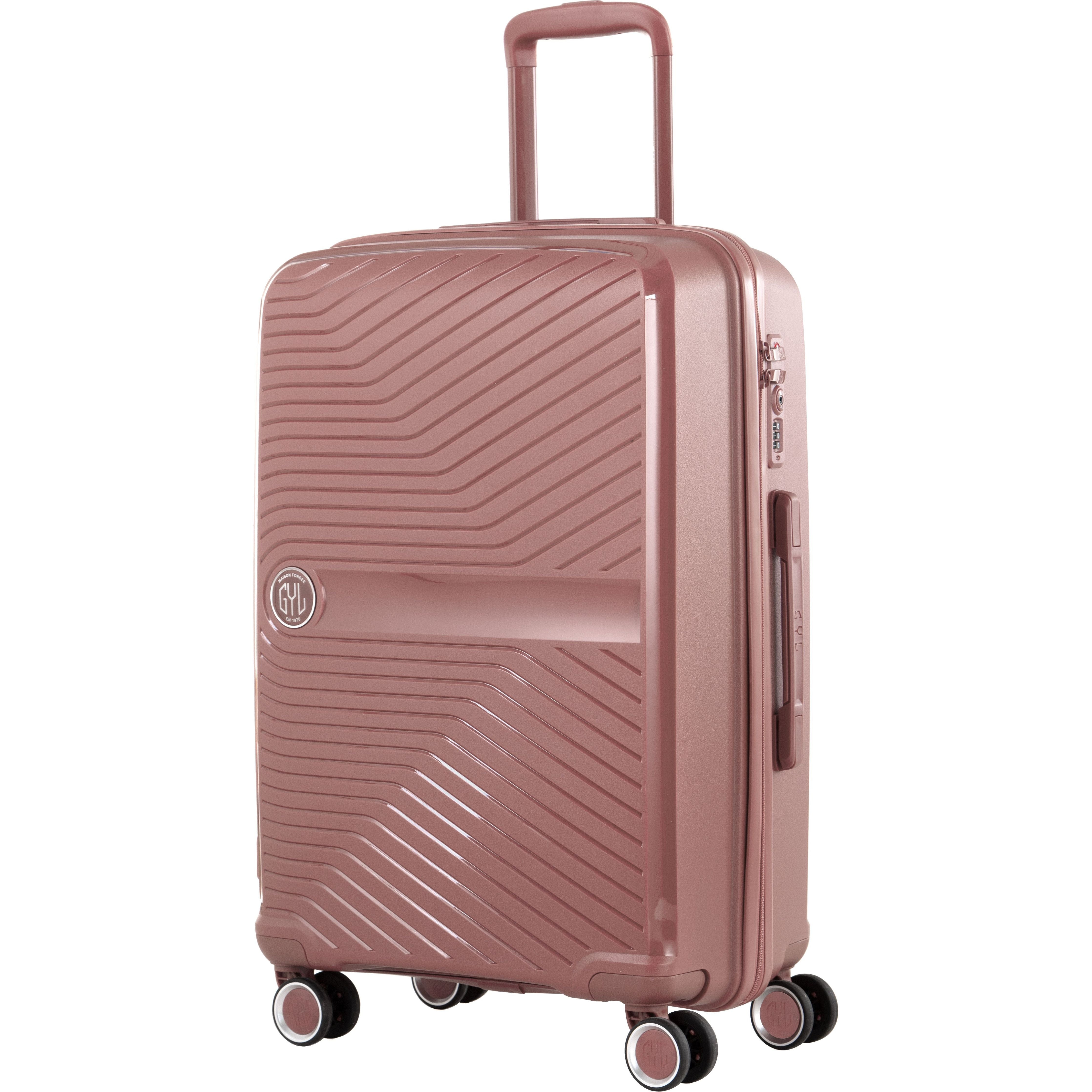 VALISE RIGIDE CHAMPAGNE PP5 MOYENNE (TAILLE M)