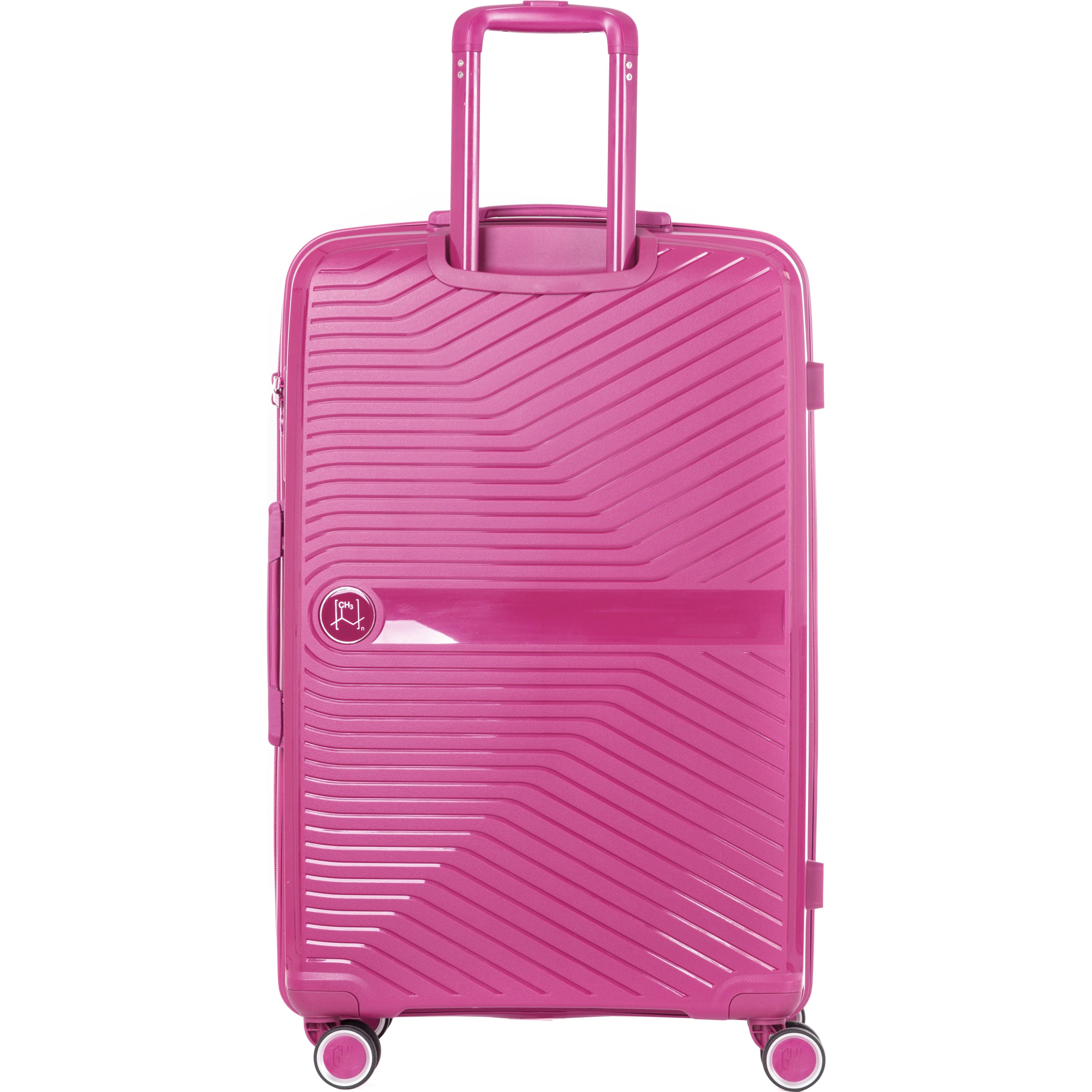 VALISE RIGIDE FUSHIA PP5 GRANDE (TAILLE L)