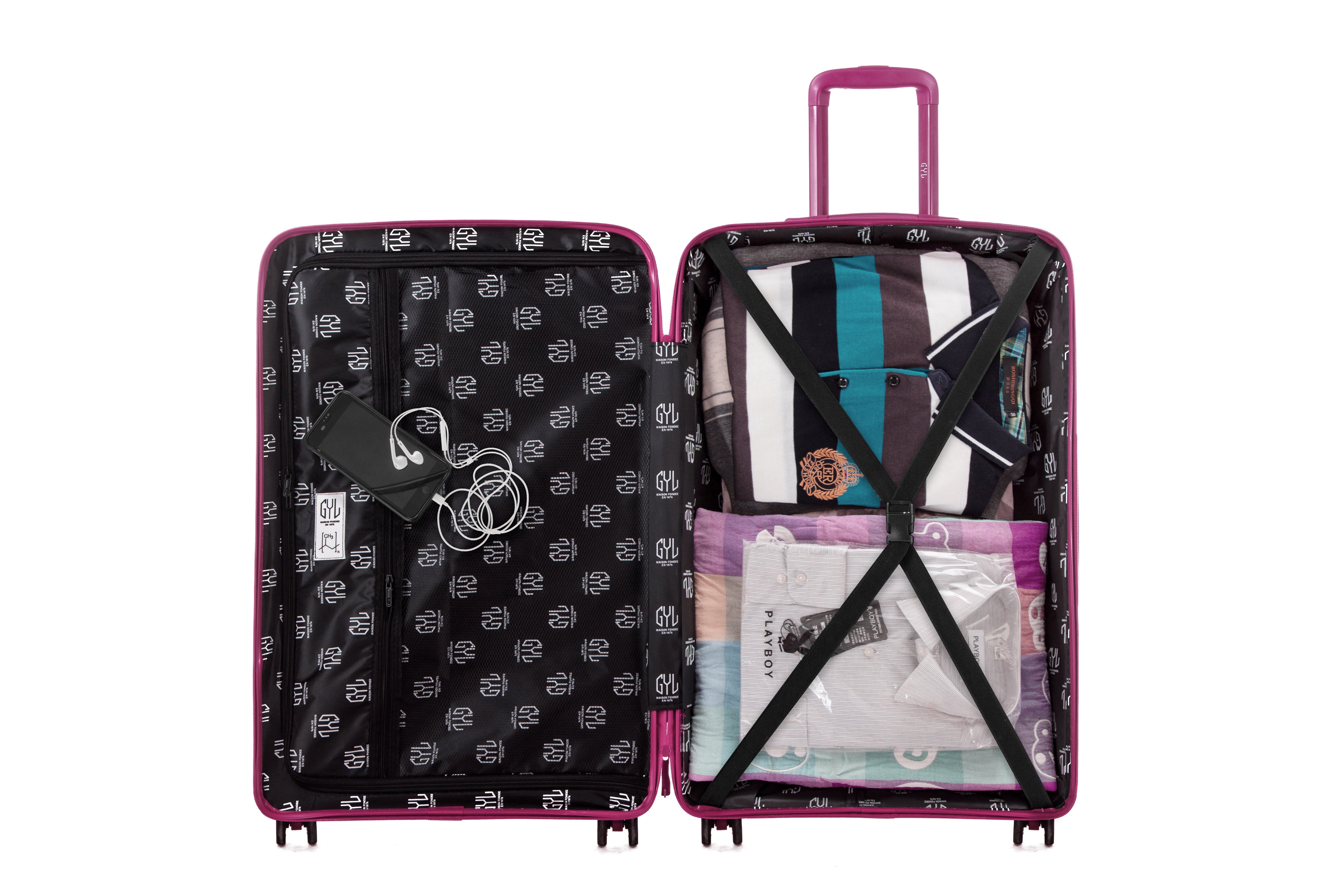 GRANDE VALISE FUSHIA PP5