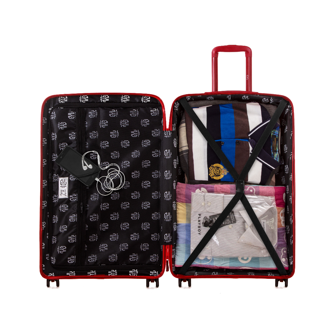 SET DE 2 VALISES RIGIDES RED PP5(TAILLE M,L)