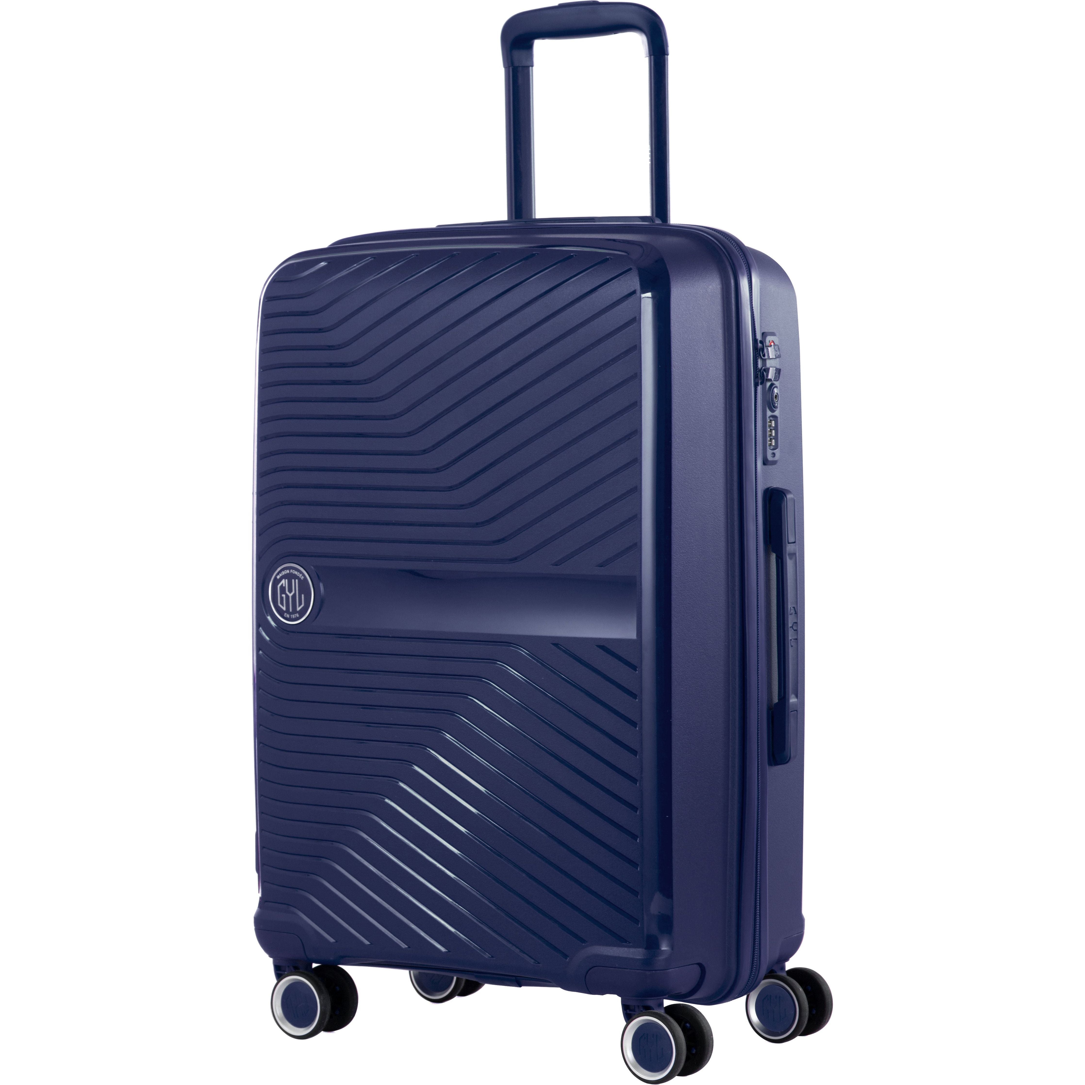 VALISE RIGIDE NAVY PP5 MOYENNE (TAILLE M)