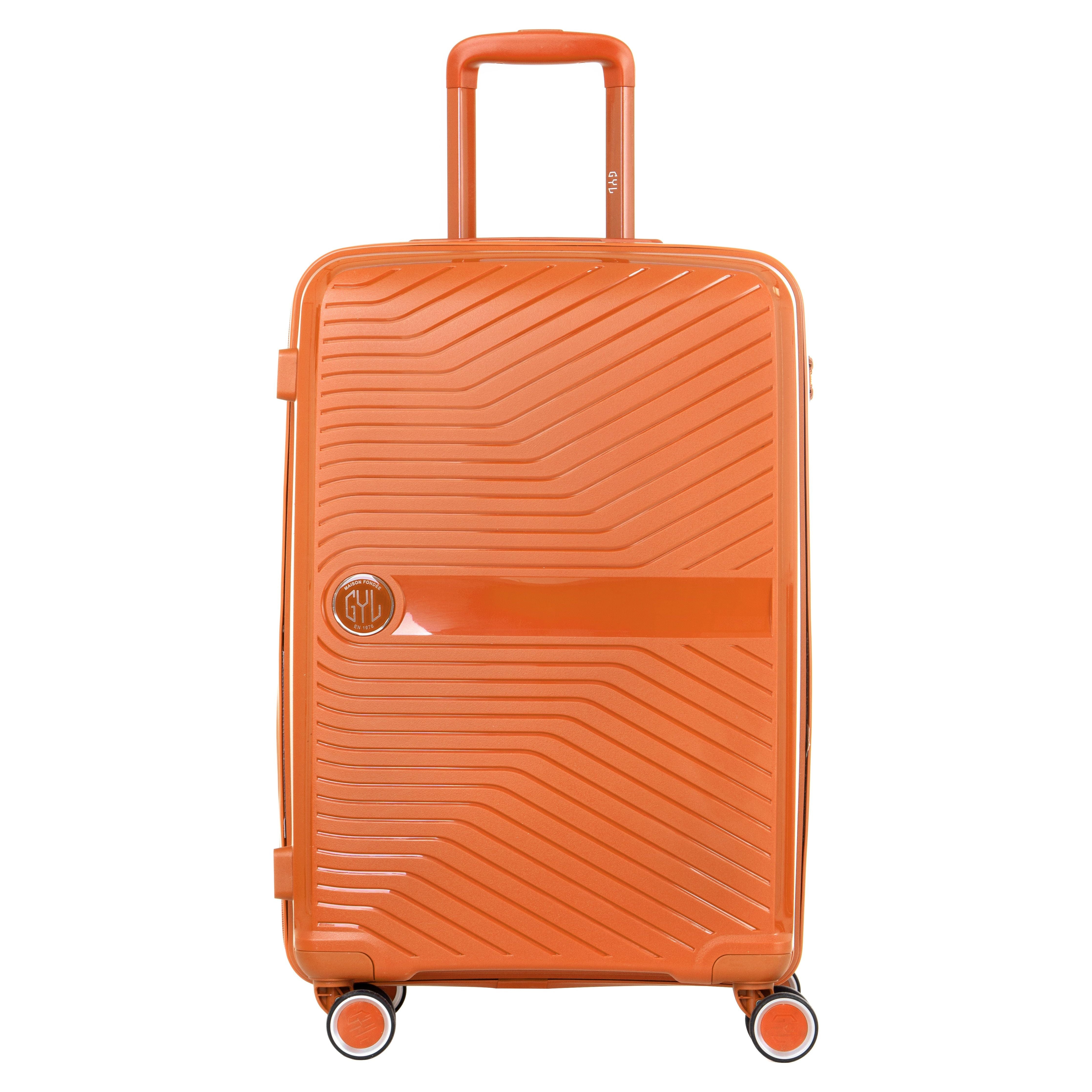 VALISE RIGIDE ORANGE PP5 MOYENNE (TAILLE M)