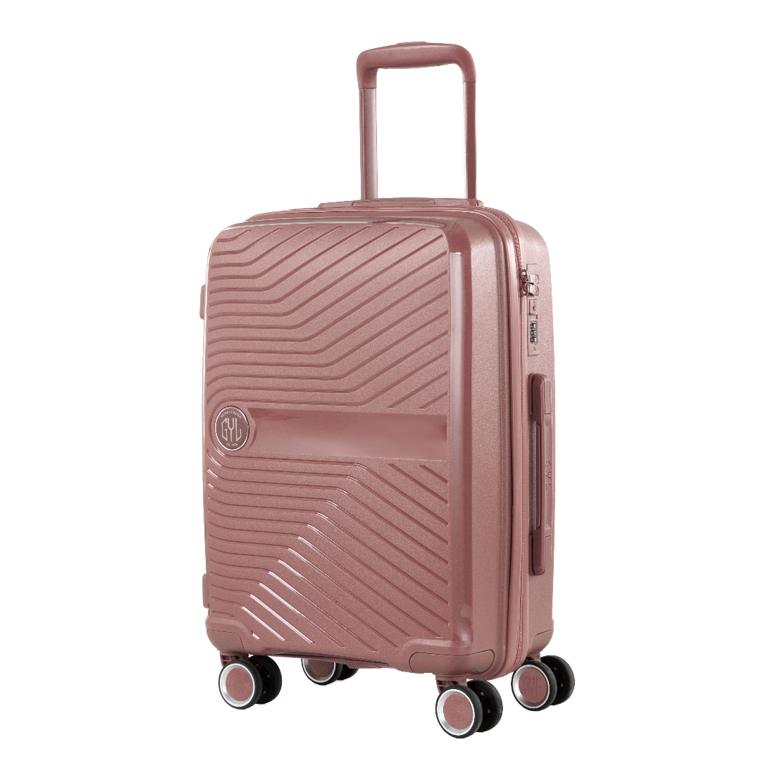 VALISE CABINE METAL CHAMPAGNE PP5