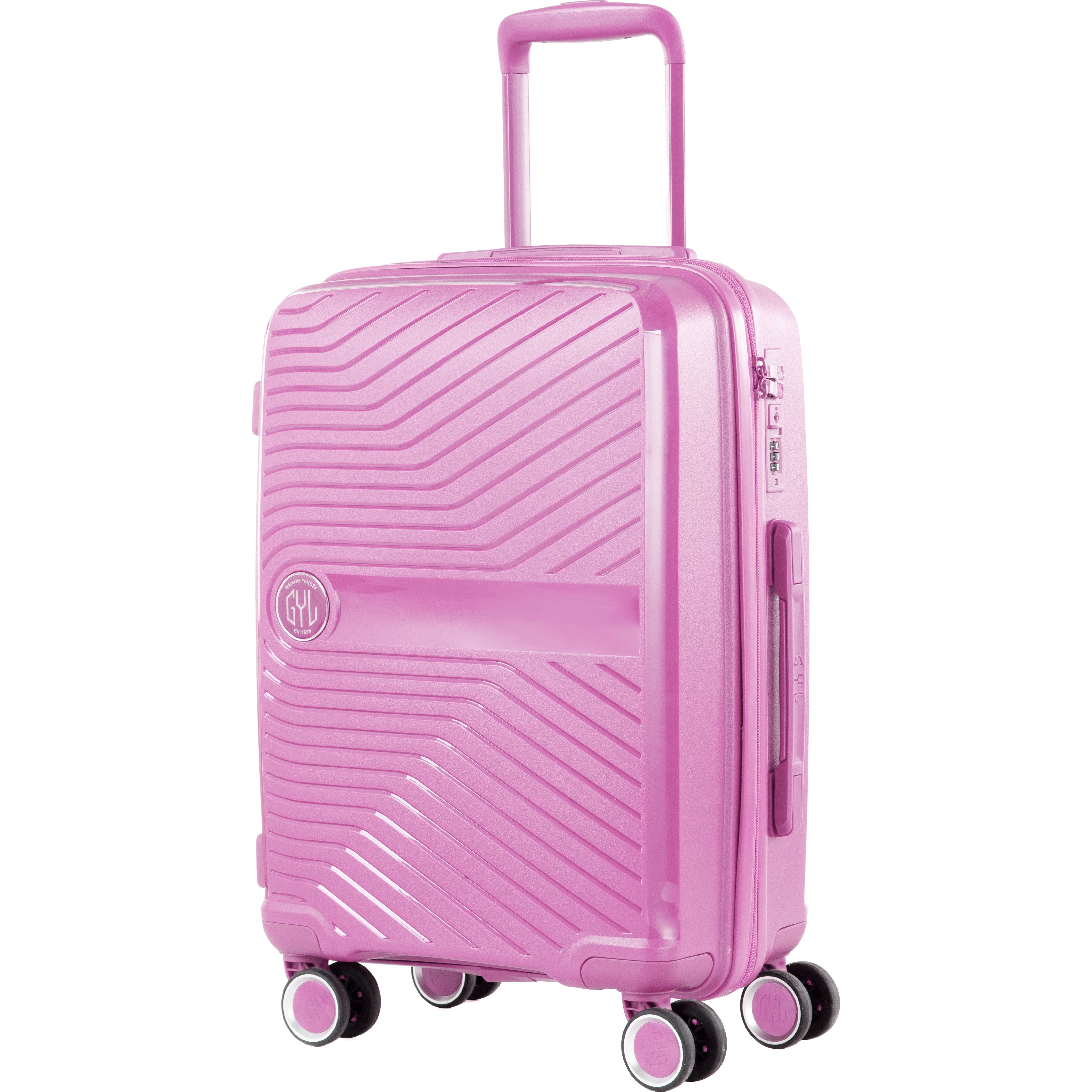 VALISE RIGIDE PINK PP5 CABINE (TAILLE S)