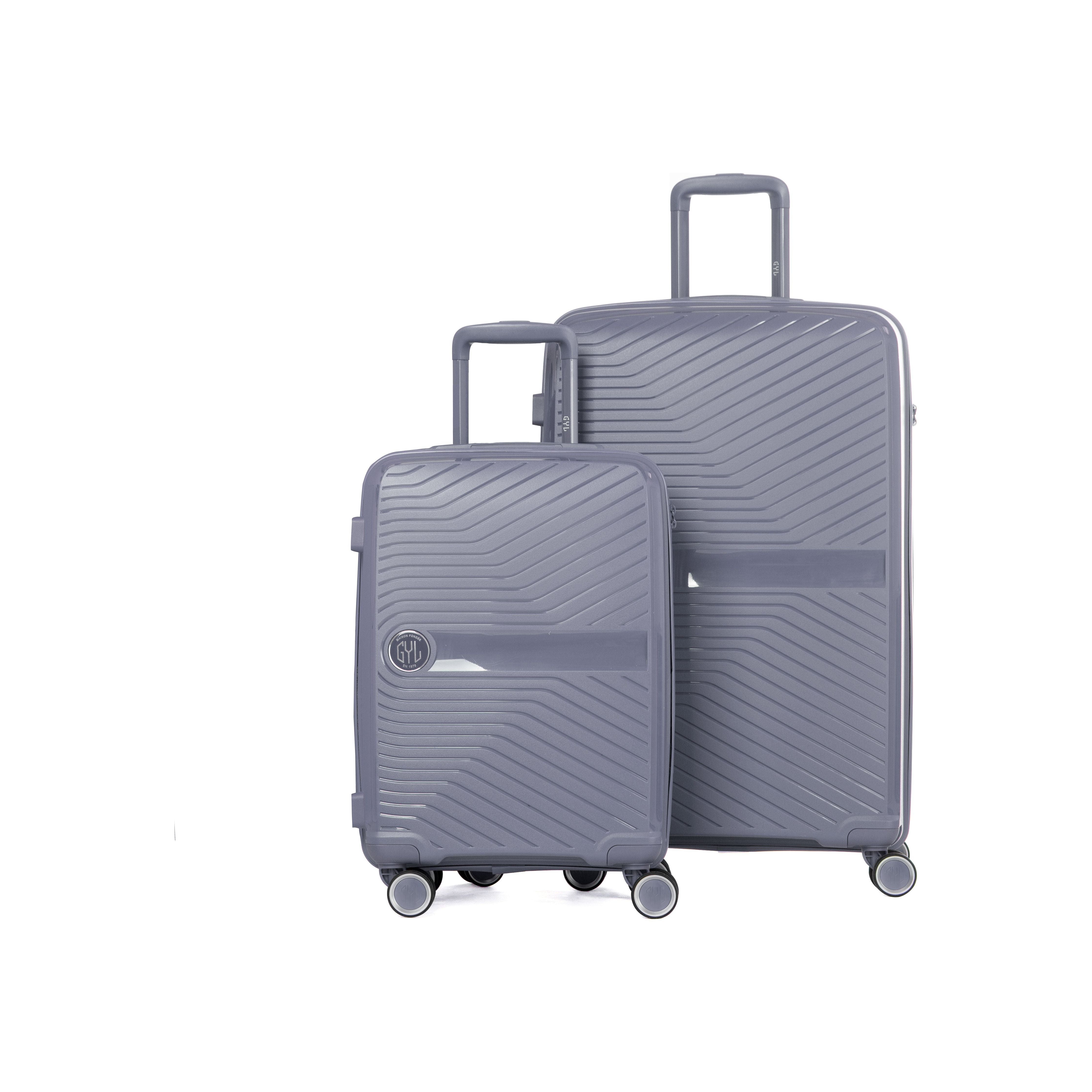 SET DE 2 VALISES RIGIDES SILVER PP5(TAILLE M,L)