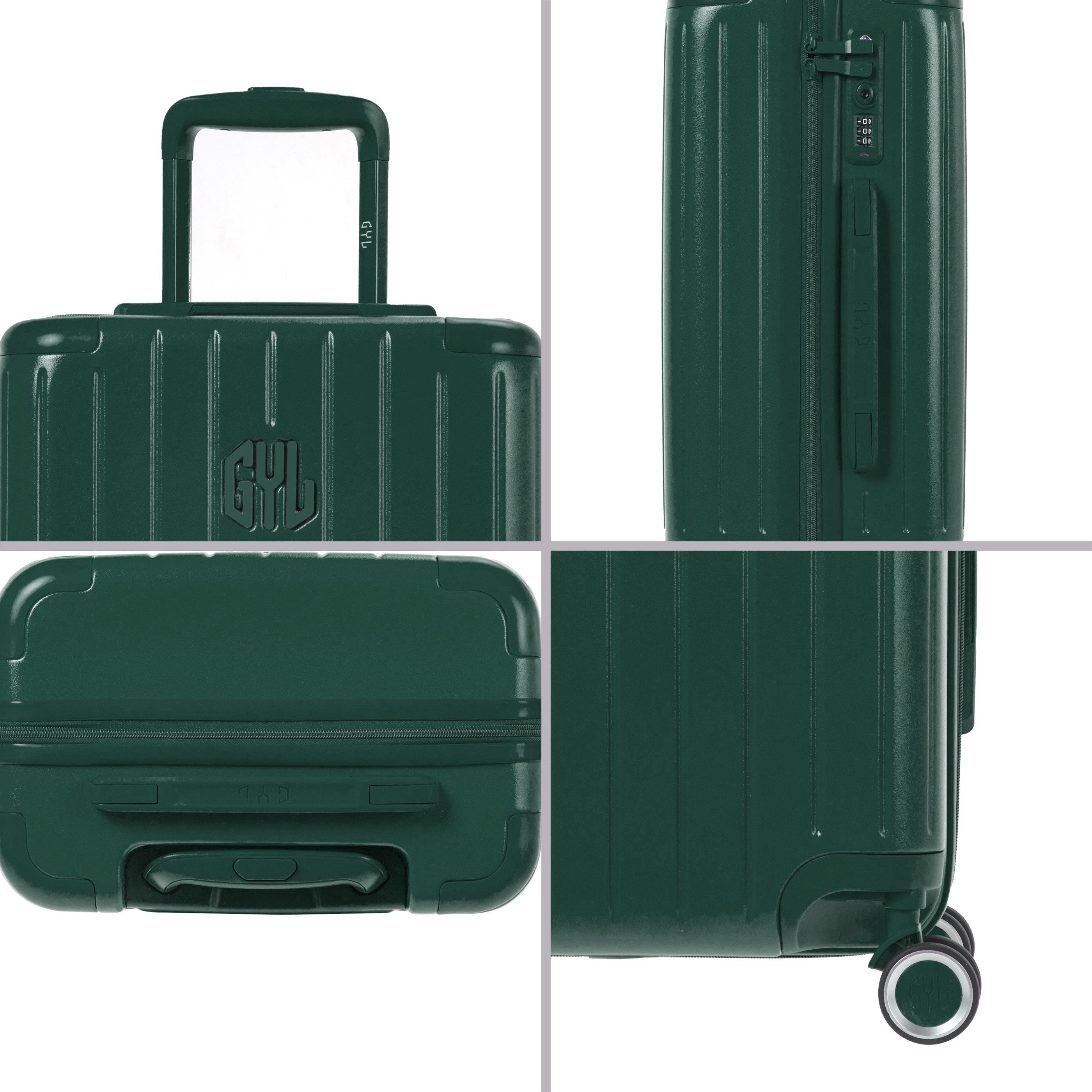 SET DE 2: VALISES RIGIDES SAPIN FE204 (TAILLE S,M)