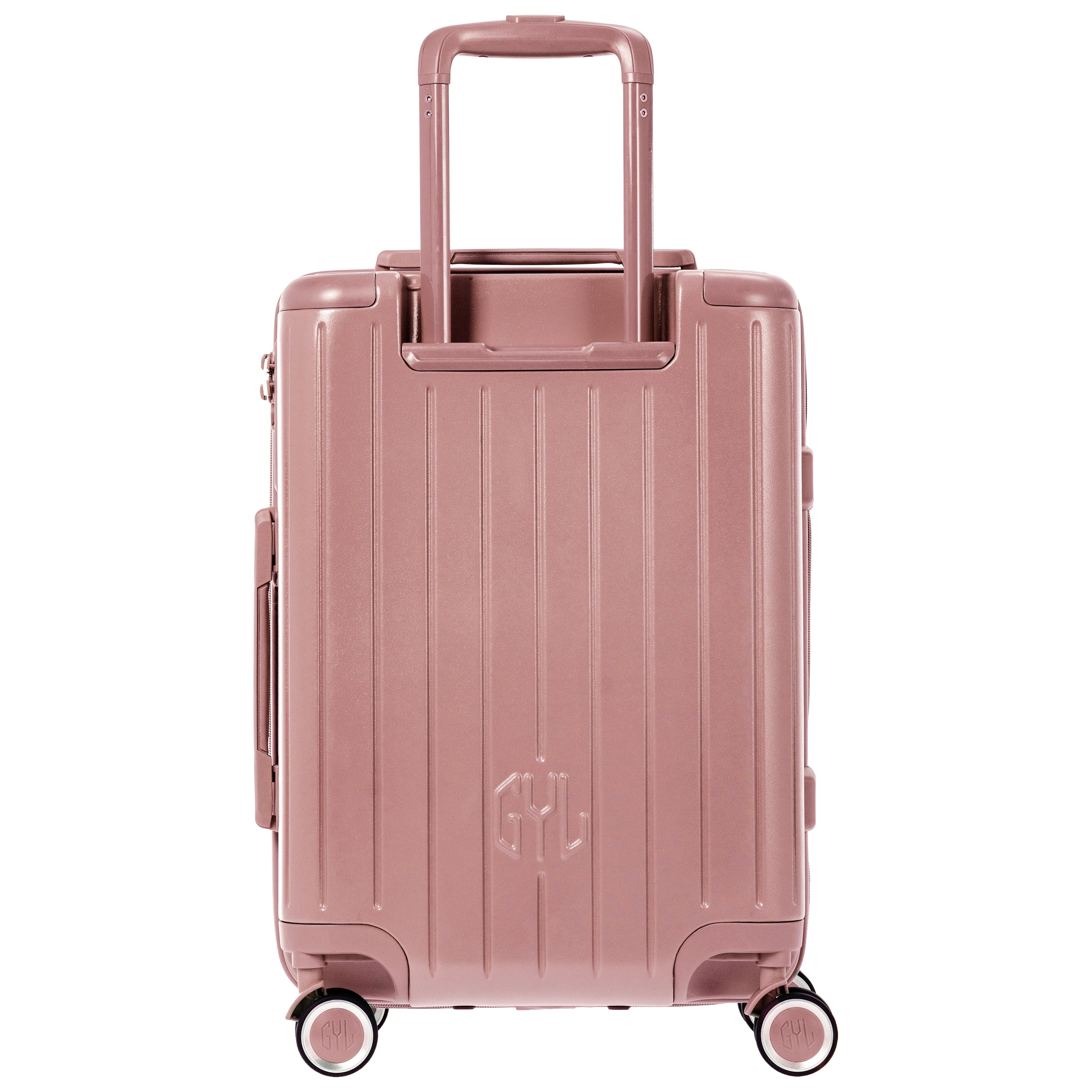 SET DE 2: VALISES RIGIDES PINK GOLD FE204 (TAILLE S,M)