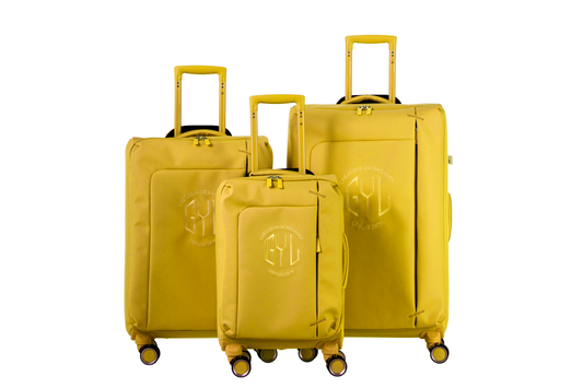 Set de 3 valises Dark Yellow NAP