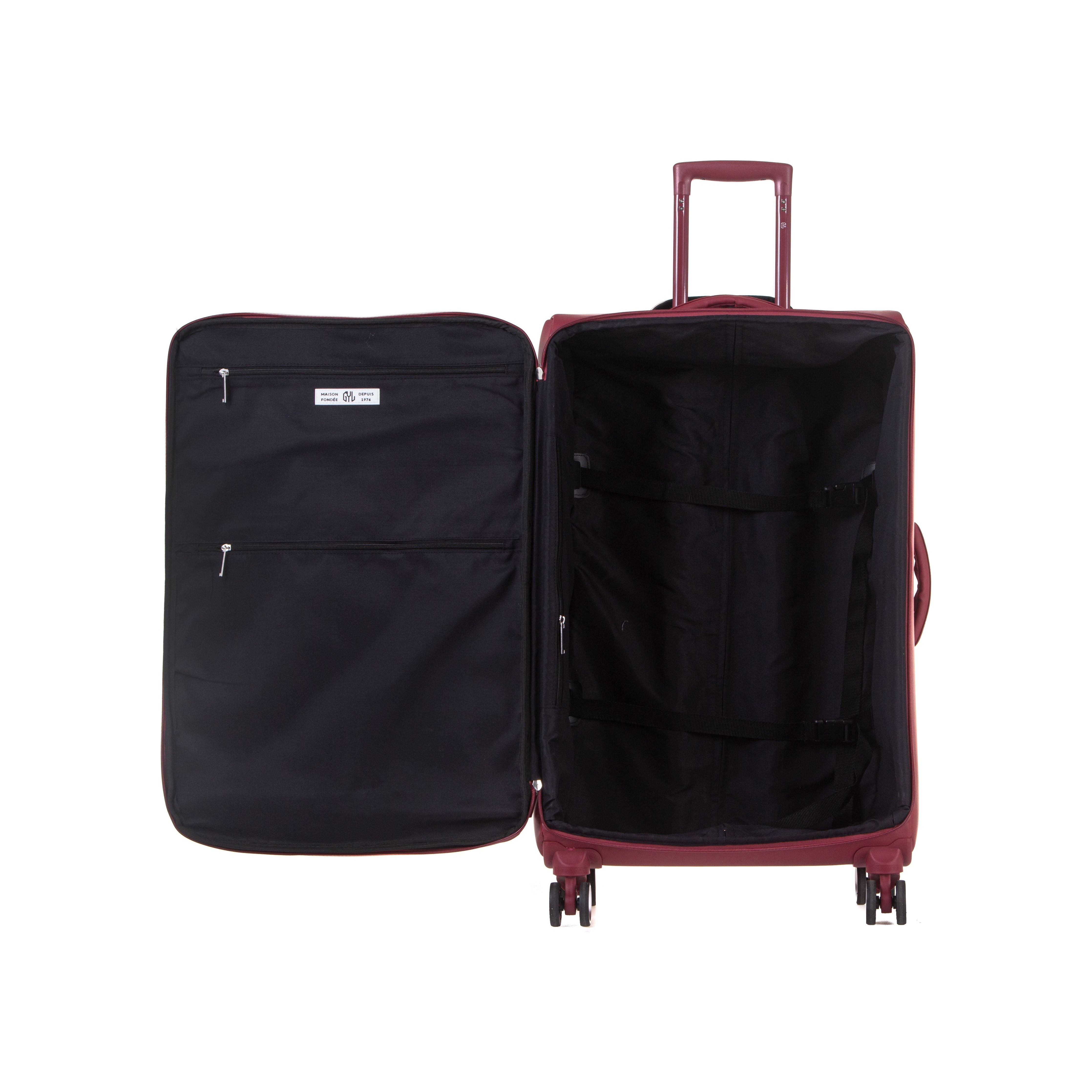 GRANDE VALISE DARK RED NAP