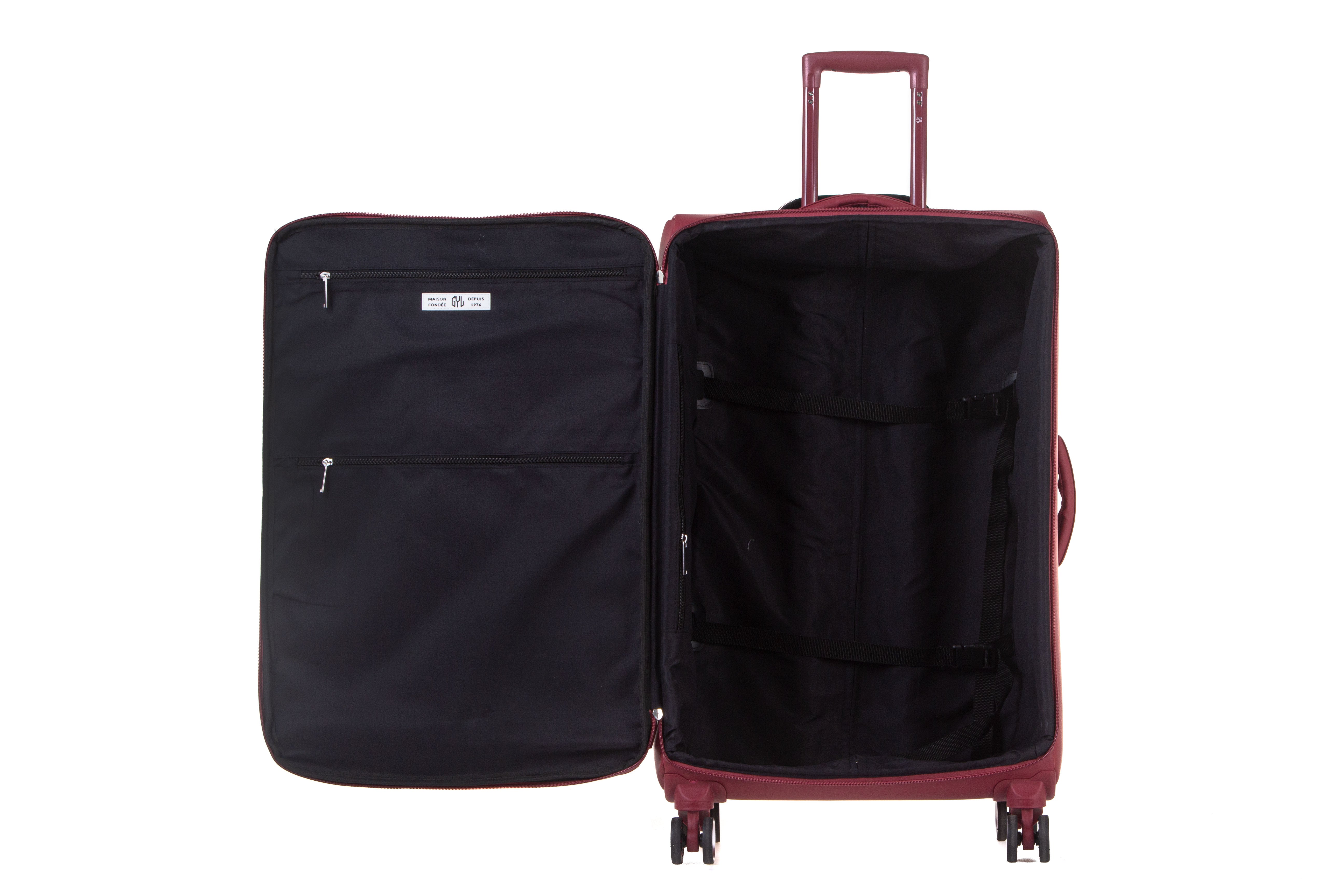 Set de 3 valises Dark red NAP