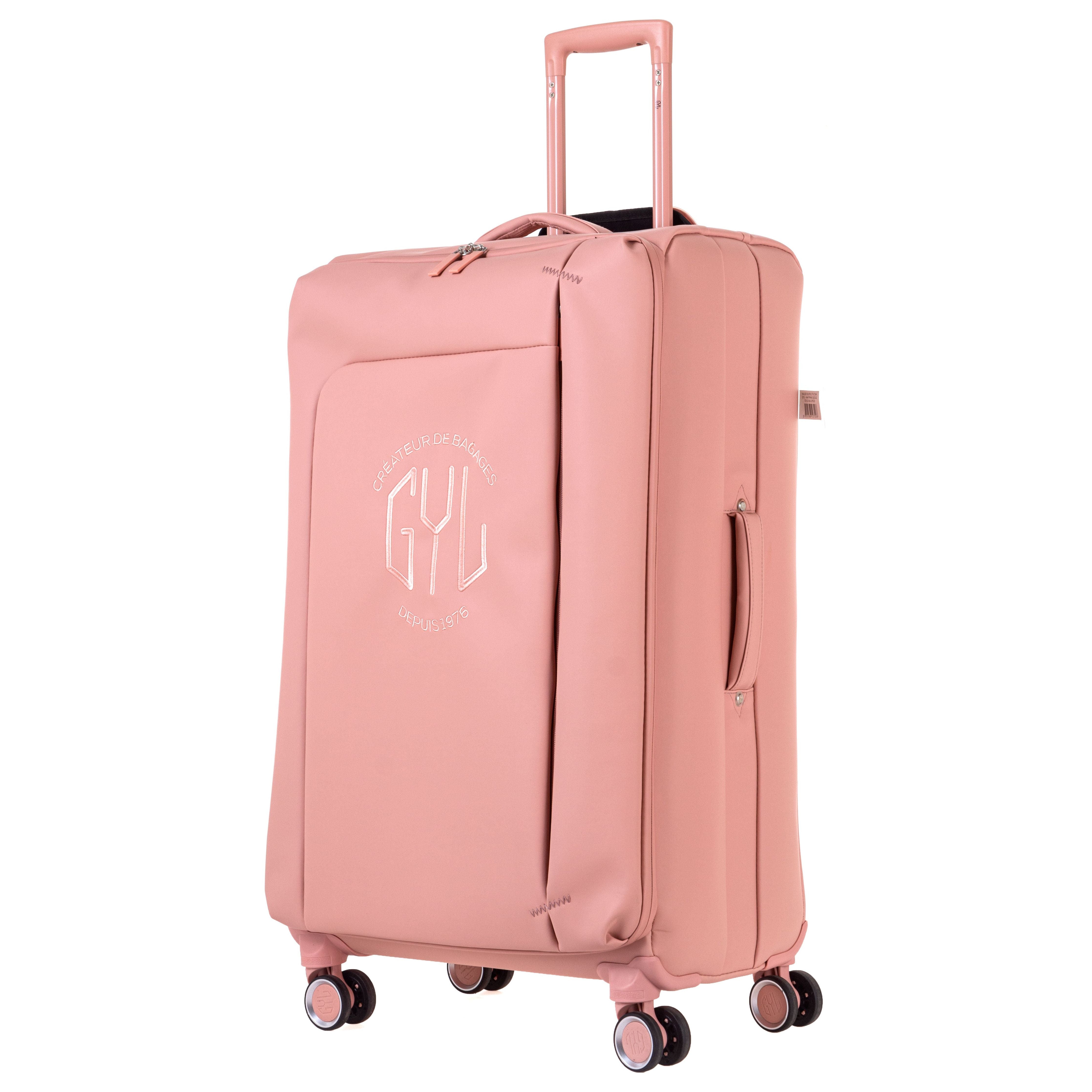 GRANDE VALISE PINK GOLD NAP