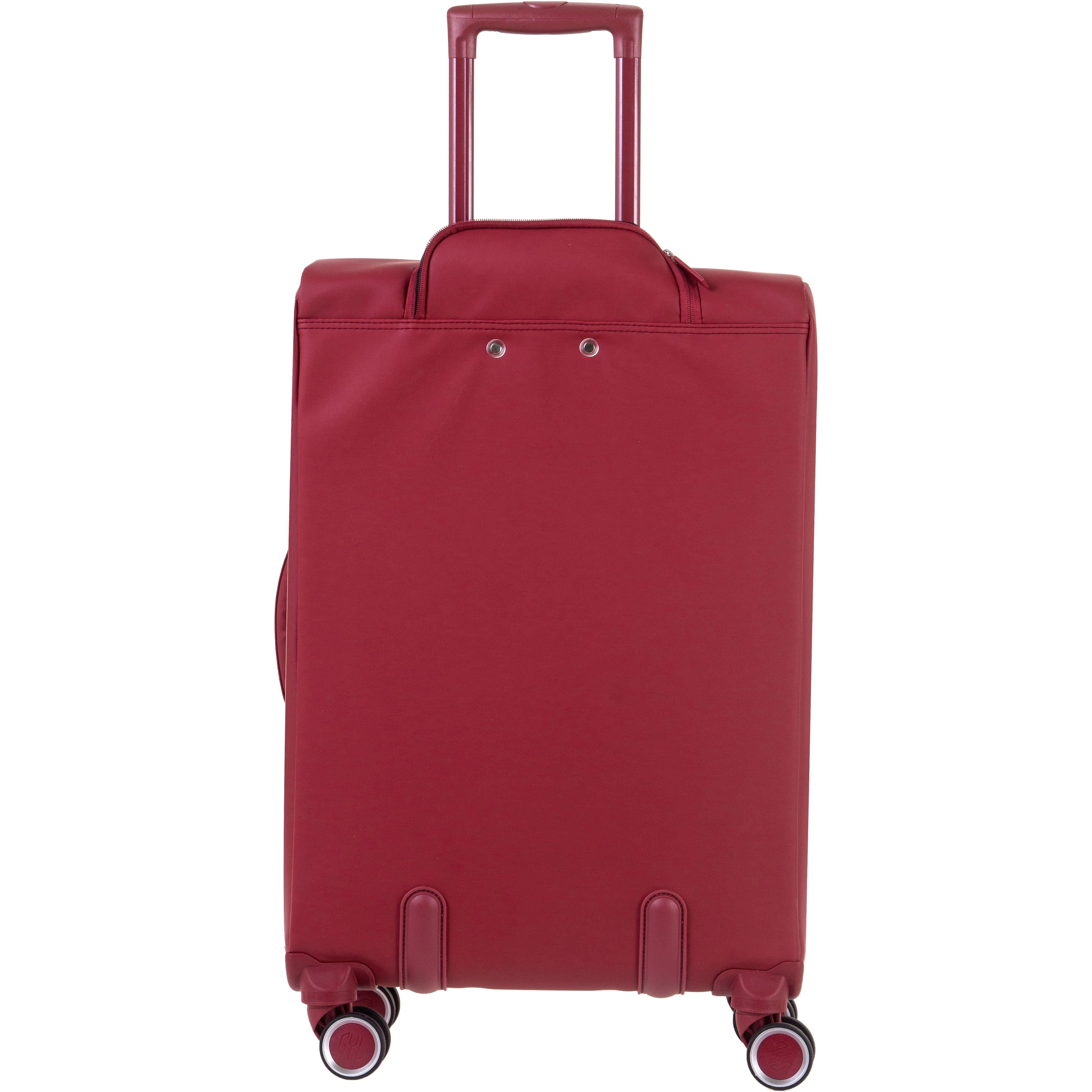 SET DE 3 VALISES SOUPLES DARK RED NAP (TAILLES S, M, L)