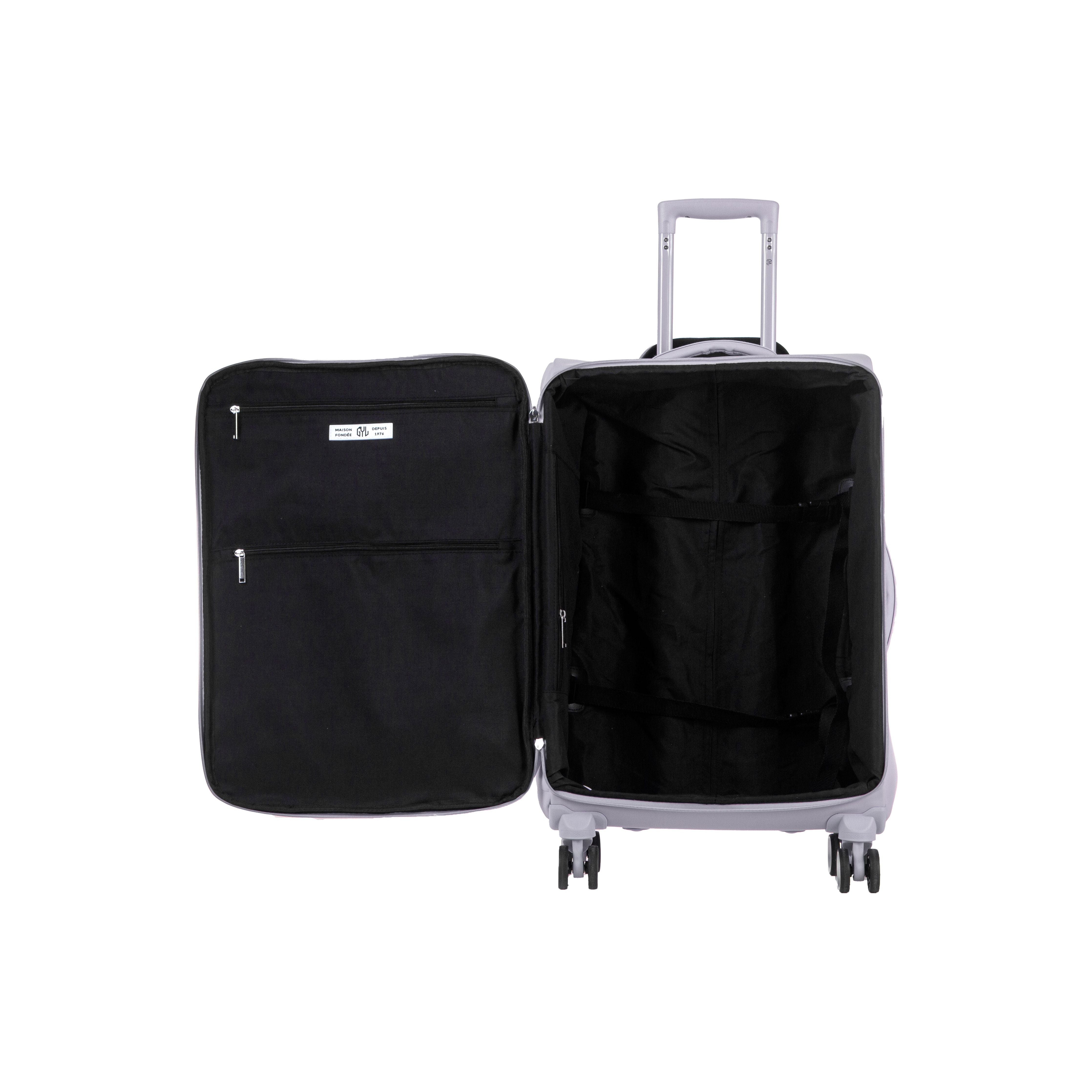 VALISE SOUPLE SILVER NAP MOYENNE (TAILLE M)