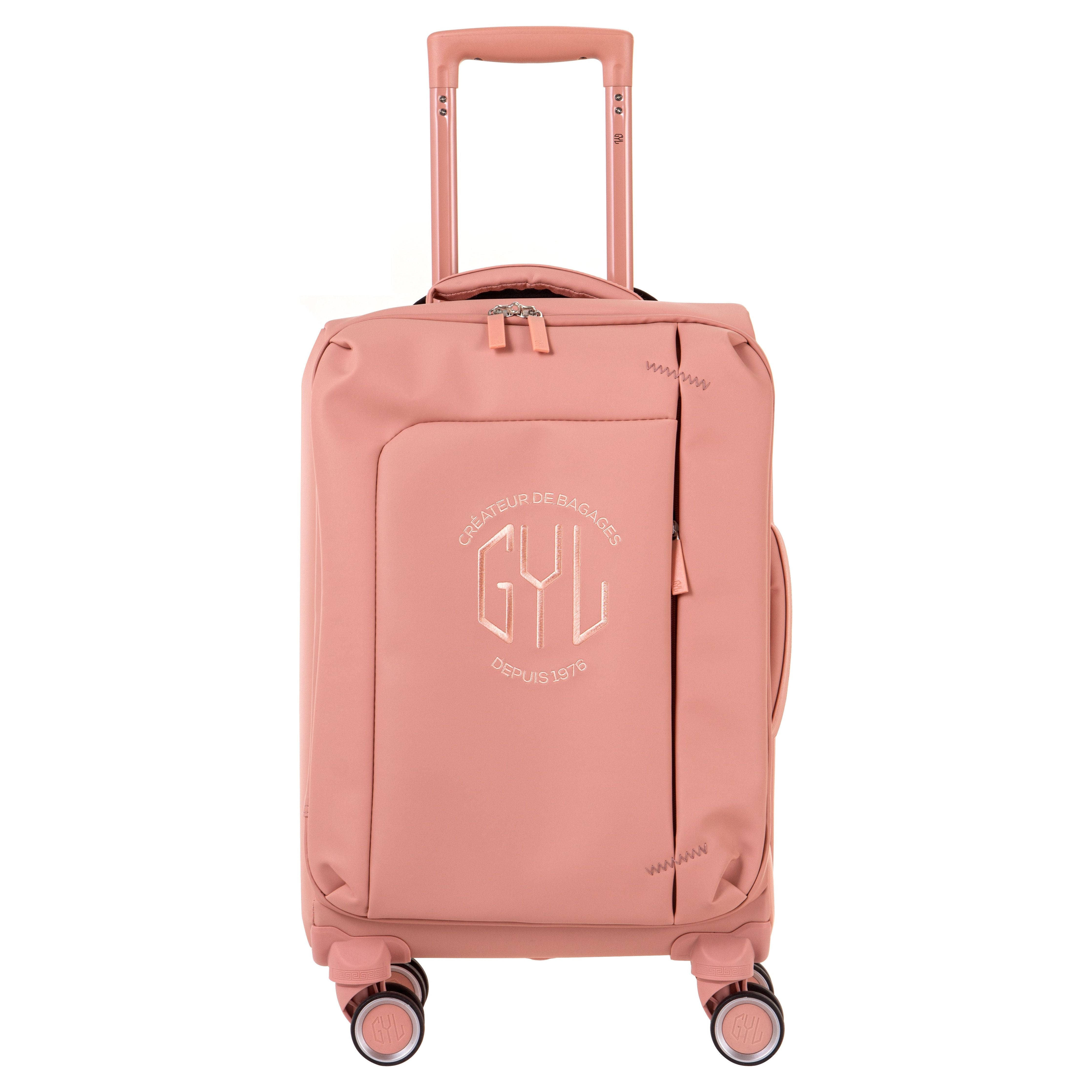 Valise cabine NAP pink gold vue de face