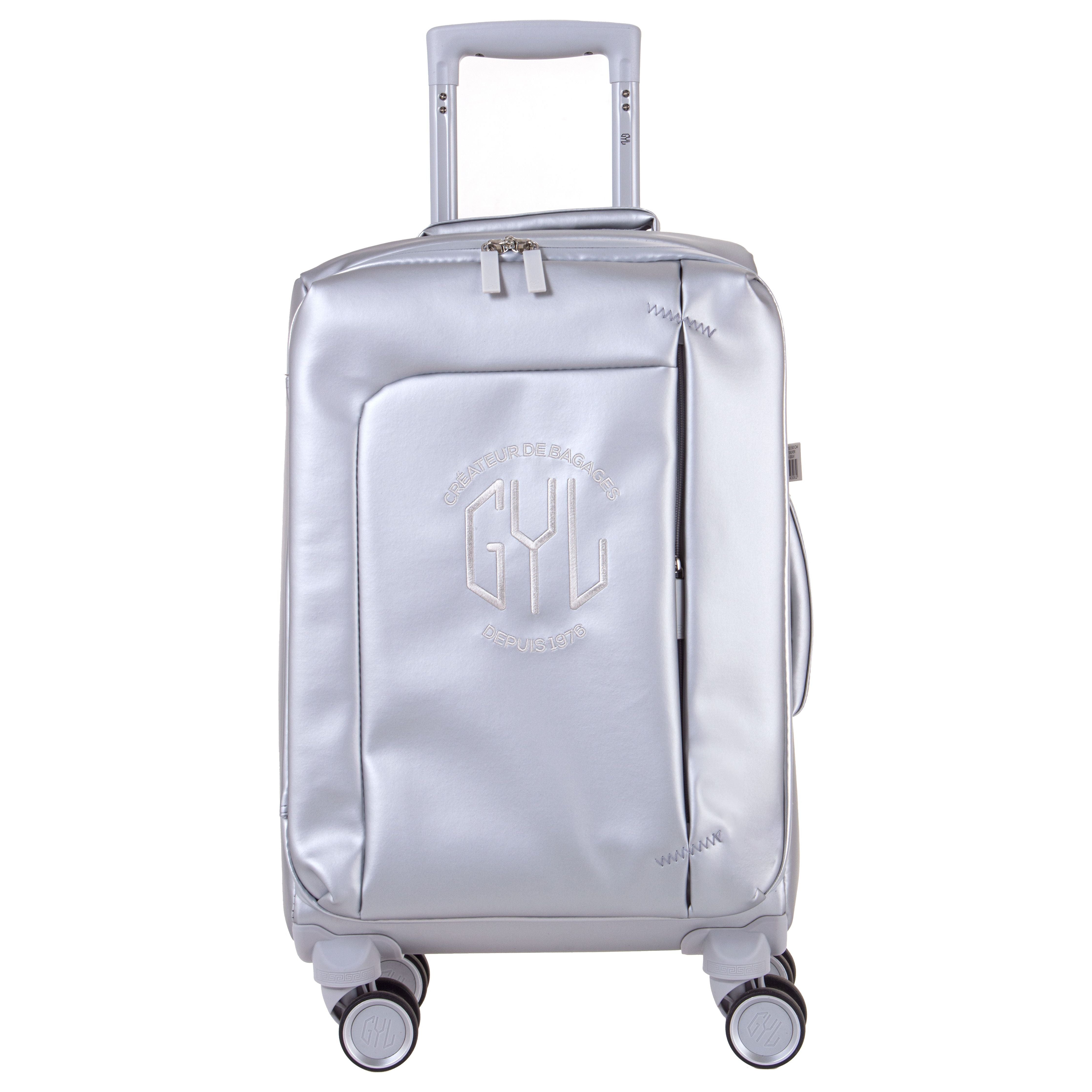 Valise cabine NAP silver vue de face