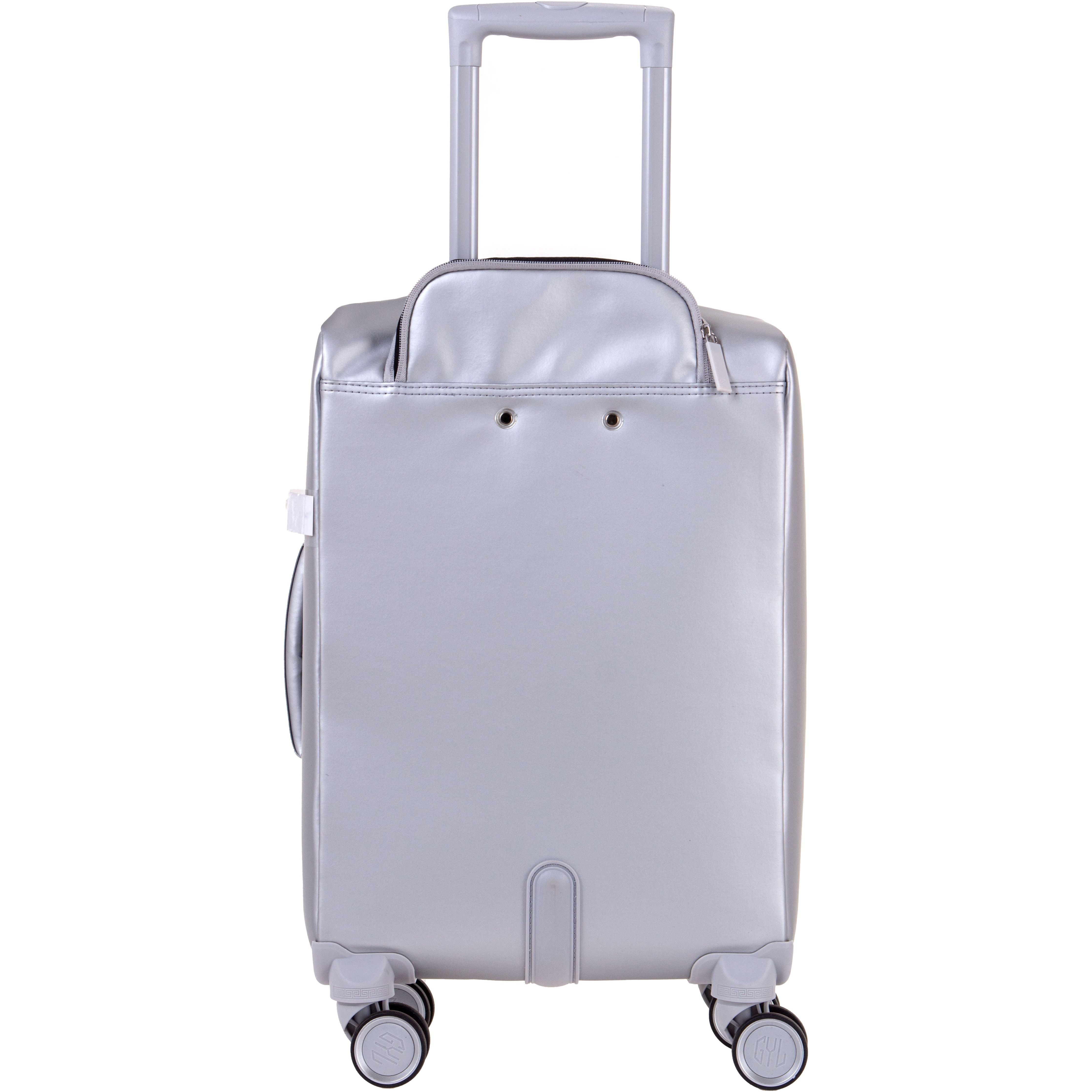 Valise cabine NAP silver vue arrière