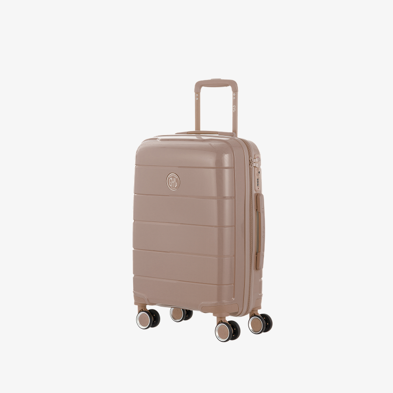 VALISE RIGIDE CHAMPAGNE CH3 WEEKEND (TAILLE S)