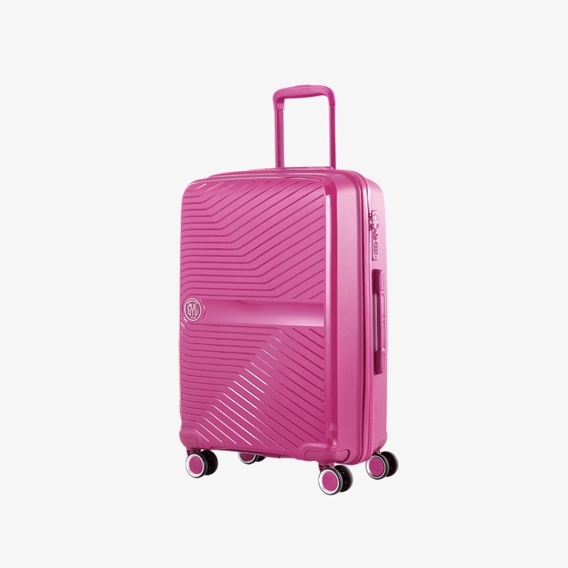 HARD SUITCASE FUSHIA PP5 MEDIUM (SIZE M)