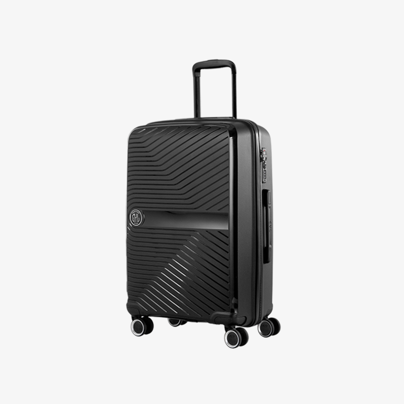 HARD SUITCASE BLACK PP5 MEDIUM (SIZE M)
