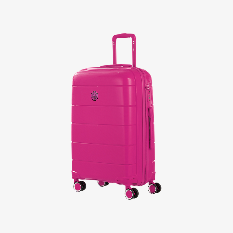 HARD SUITCASE FUSHIA CH3 MEDIUM (SIZE M)