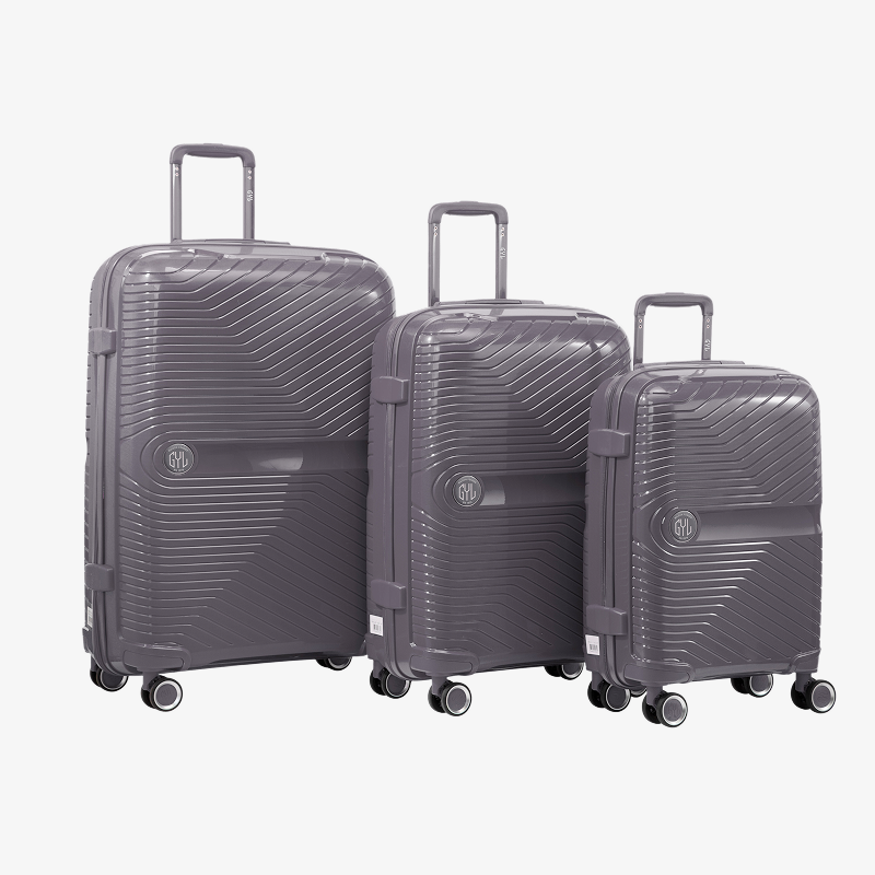 SET DE 3 VALISES RIGIDES Silver PP5 (TAILLES S, M, L)