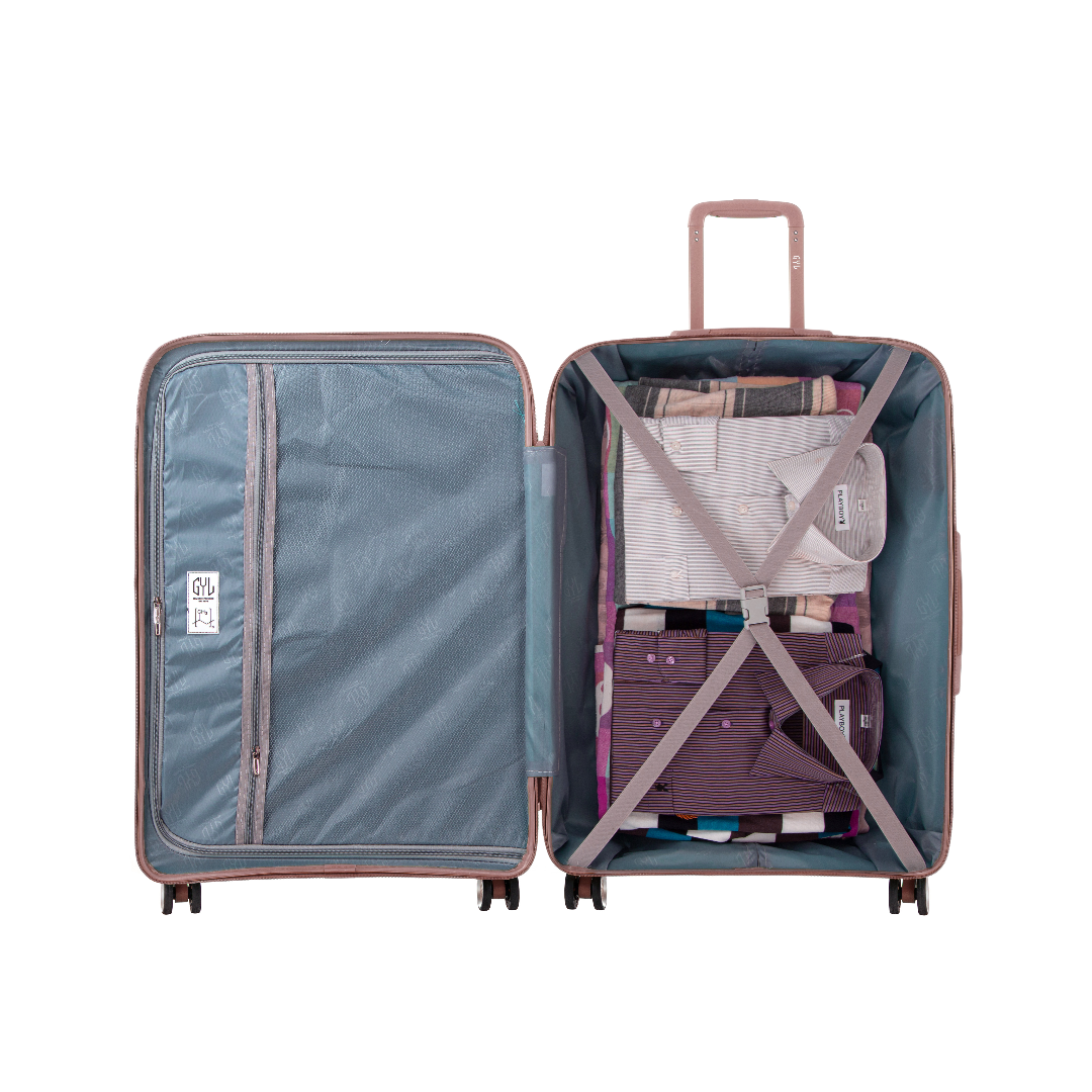 VALISE RIGIDE PINK GOLD CH3 GRANDE (TAILLE L)