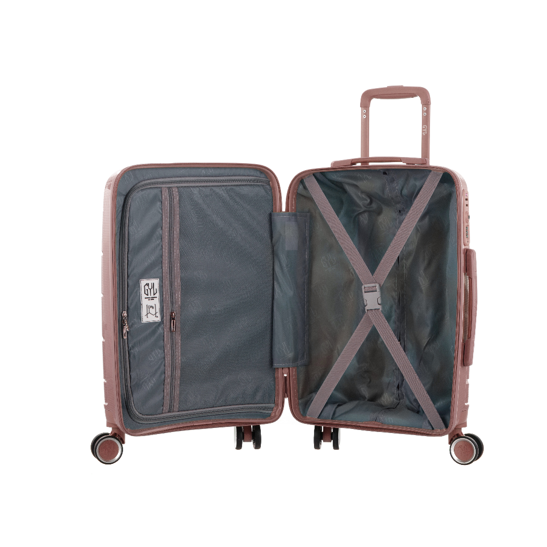 VALISE MOYENNE PINK GOLD CH3