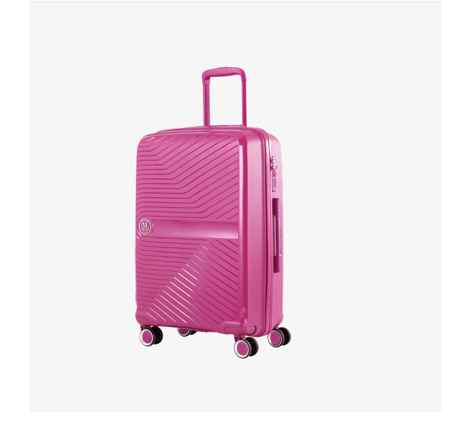 VALISE RIGIDE FUSHIA PP5 SEMAINE (TAILLE M)