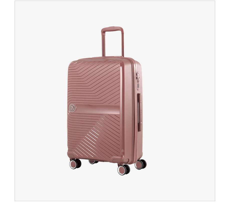 VALISE RIGIDE PINK GOLD PP5 SEMAINE (TAILLE M)