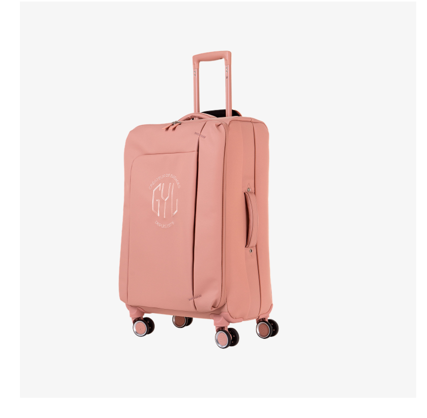 VALISE SOUPLE PINK GOLD NAP SEMAINE (TAILLE M)