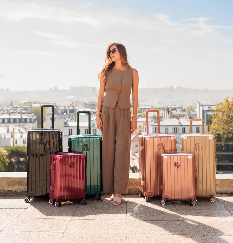 Valises Intemporelle et Trunk avec vue panoramique sur Paris