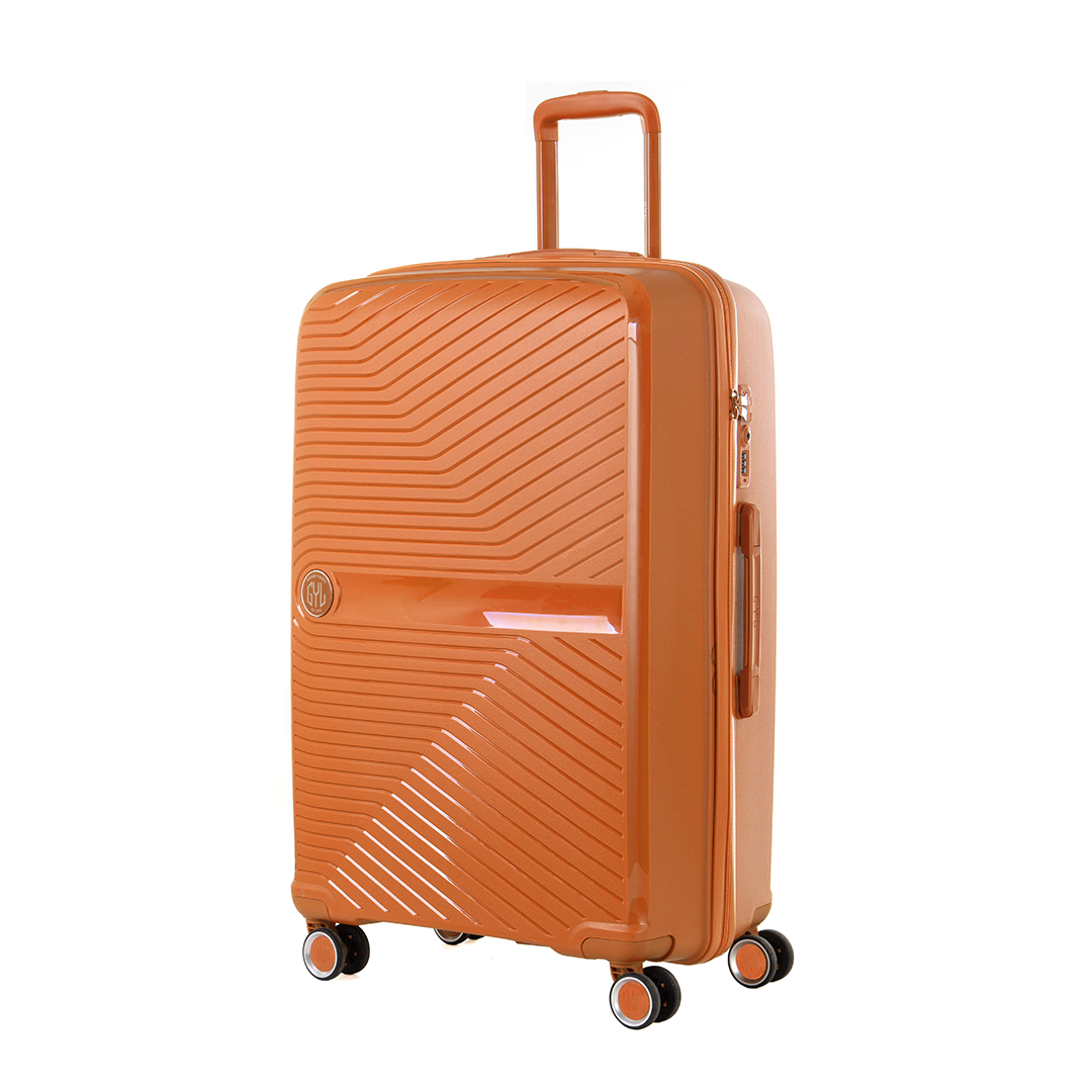 VALISE RIGIDE ORANGE PP5 MOYENNE (TAILLE M)