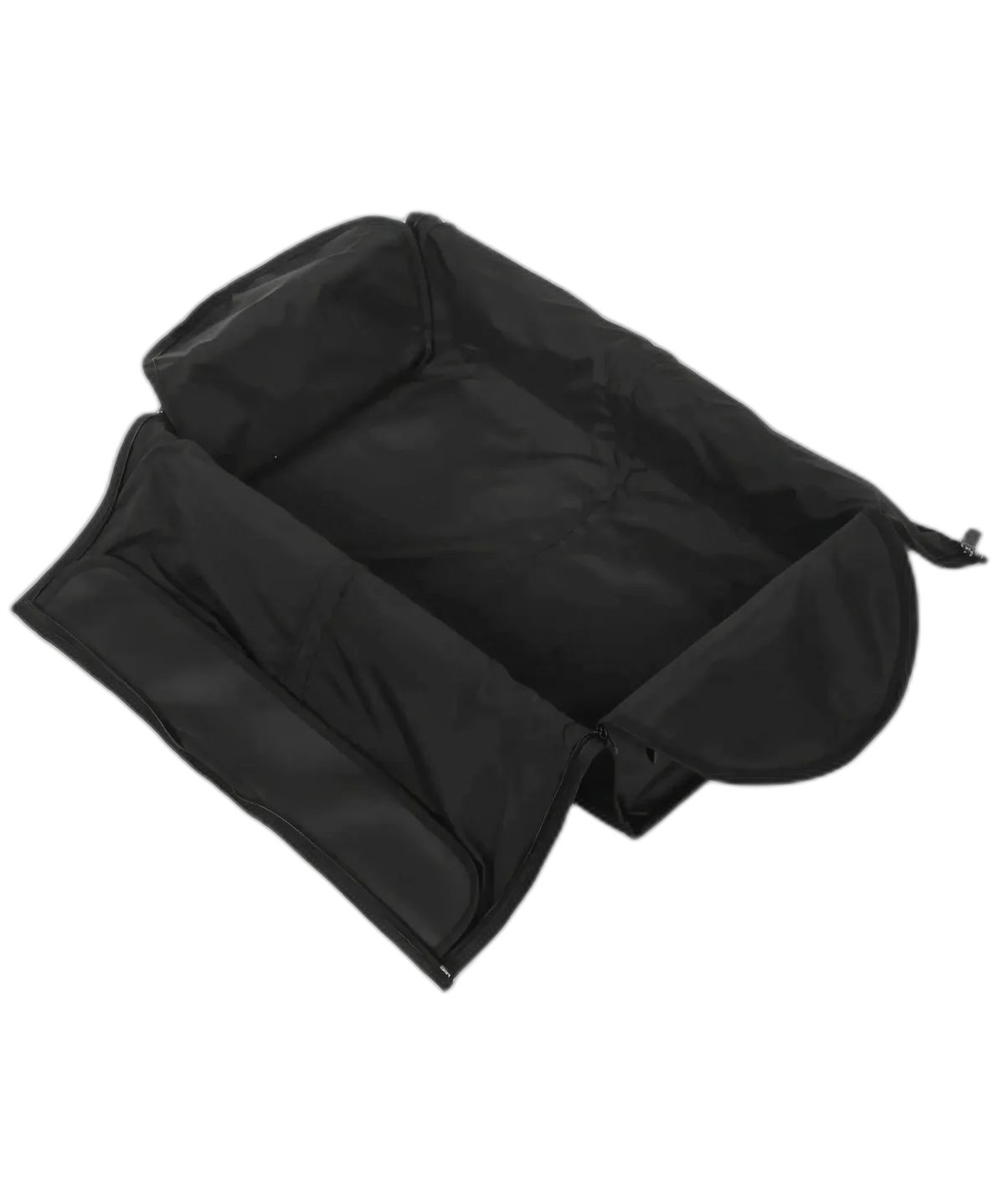 sac de voyage pliant noir GYL interieur ouvert 55 cm