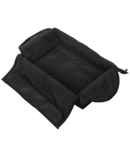 sac de voyage pliant noir GYL interieur ouvert 55 cm