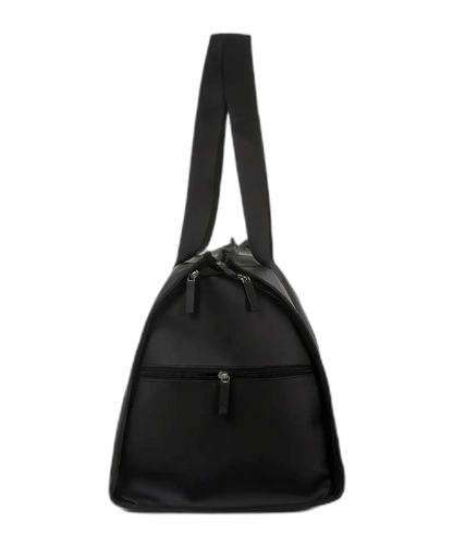 sac de voyage pliant noir GYL vue de profil 55 cm