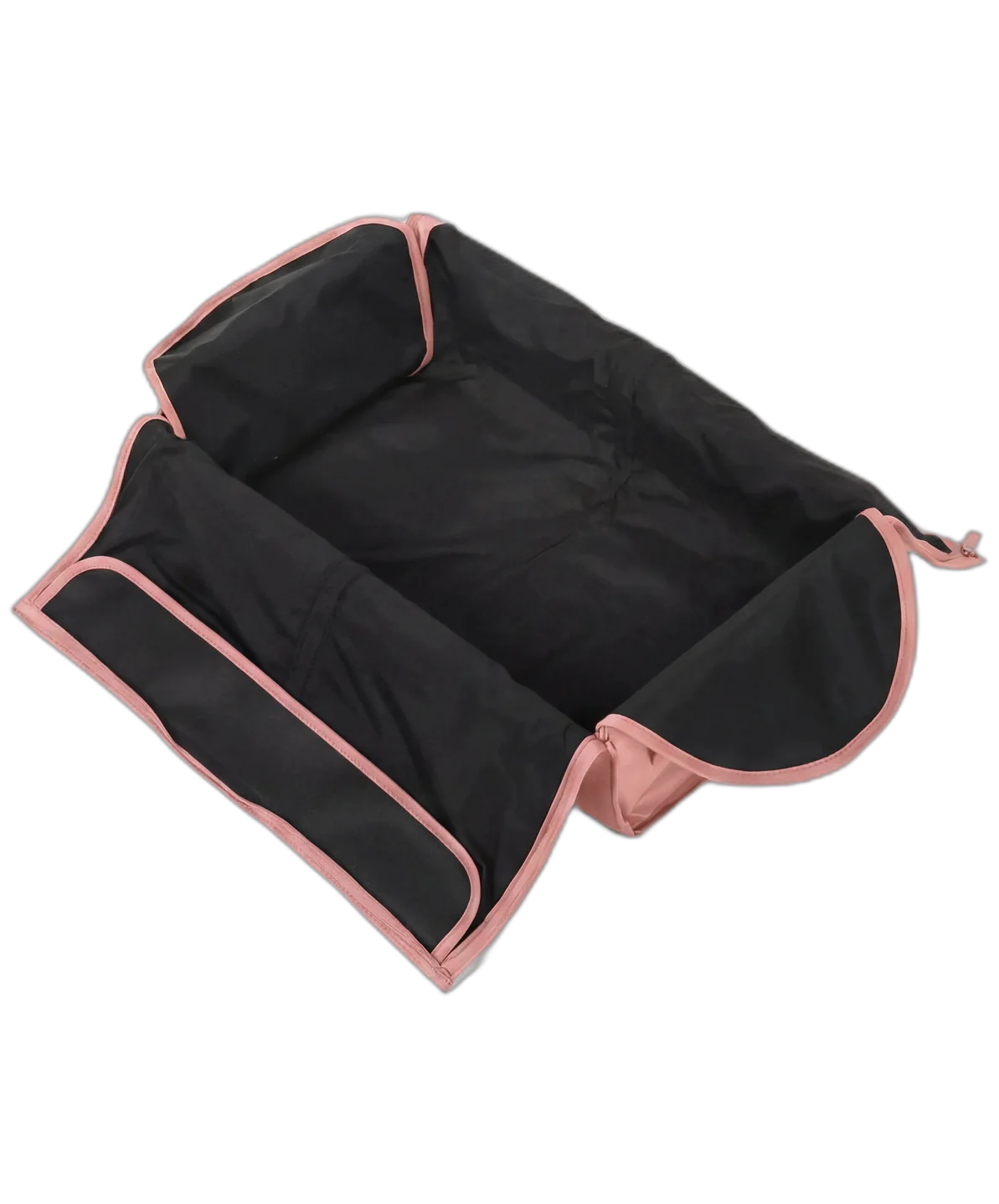 sac de voyage pliant or rose GYL interieur ouvert 55 cm